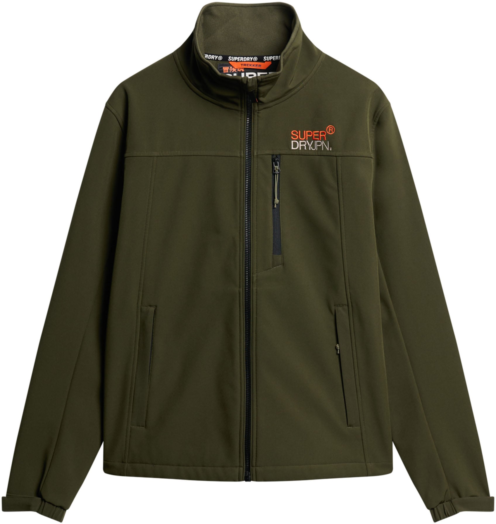 Superdry Outdoorjacke »SOFTSHELL TREKKER TRACK JACKET«, mit Kapuze