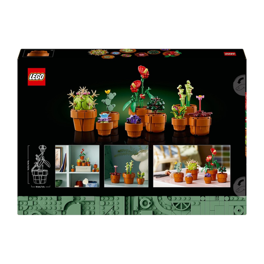 LEGO® Spielbausteine »Icons Botanicals Collection: Mini Pflanzen 10329«, (758 St.)