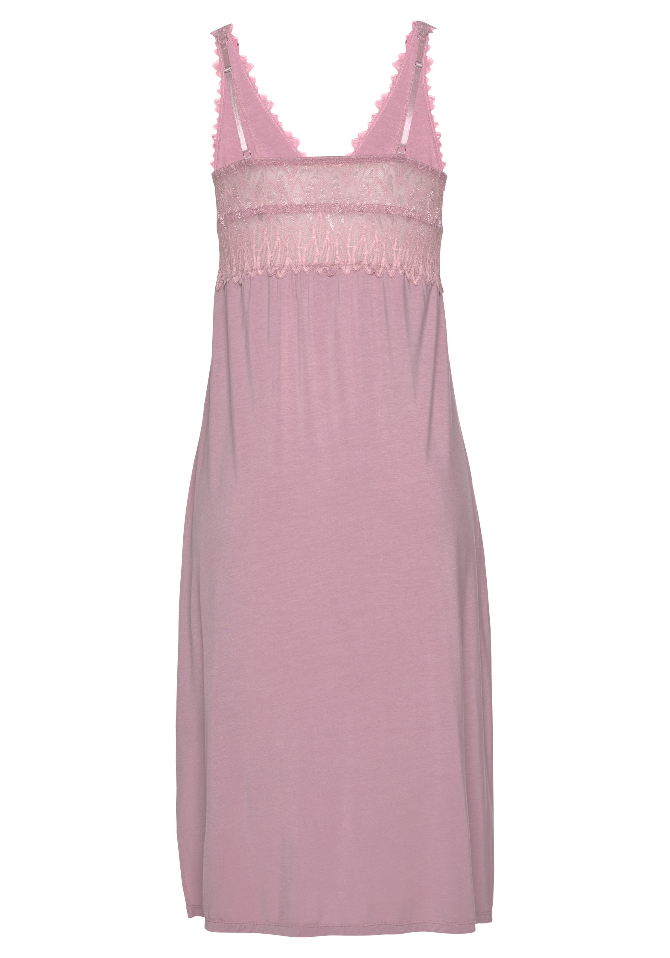 LASCANA Negligé 1-teilig,  mit Spitzendetails