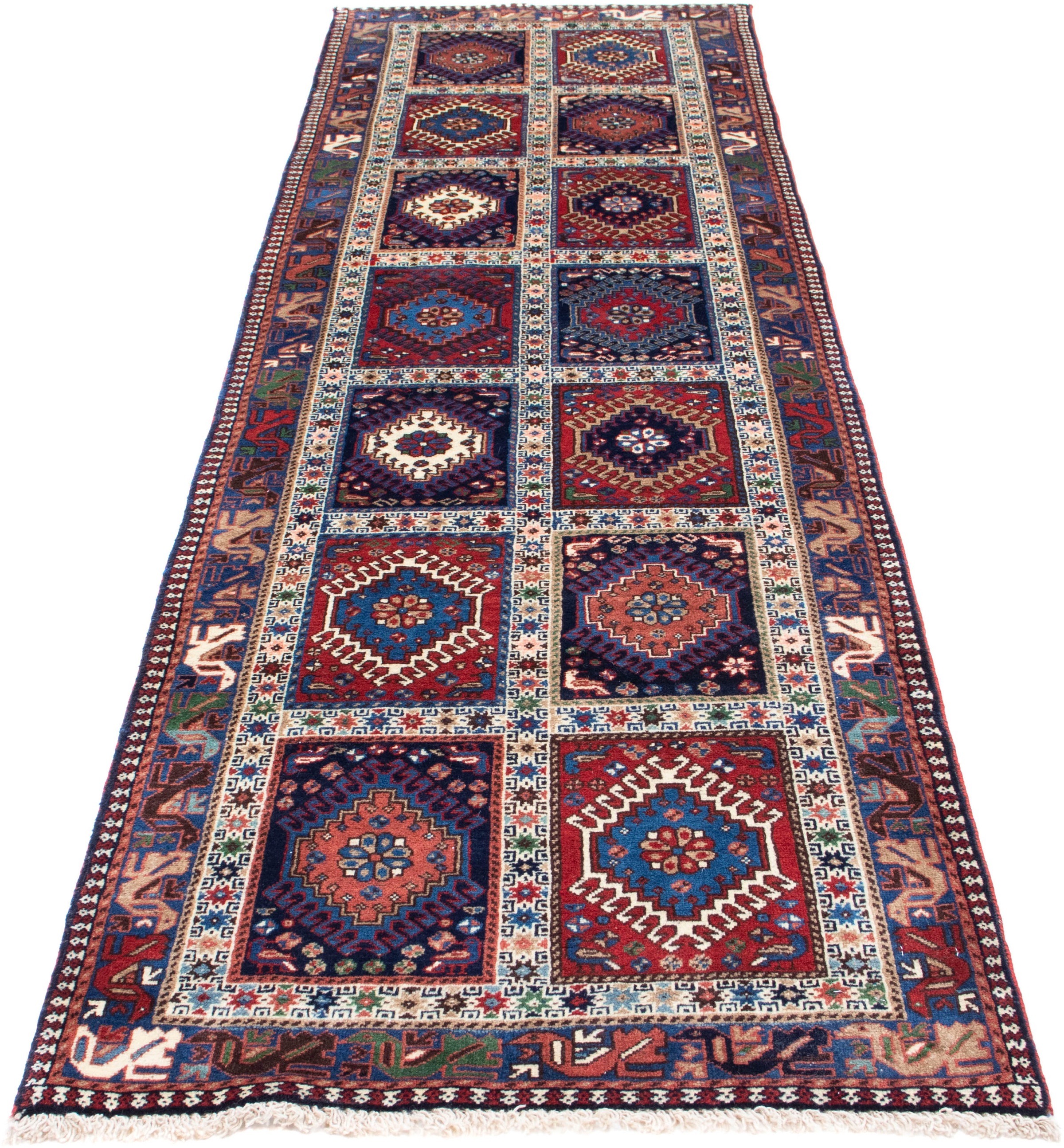 Image of morgenland Orientteppich »Perser - Nomadic - 290 x 79 cm - mehrfarbig«, rechteckig, 10 mm Höhe, Wohnzimmer, Handgeknüpft, Einzelstück mit Zertifikat bei Ackermann Versand Schweiz