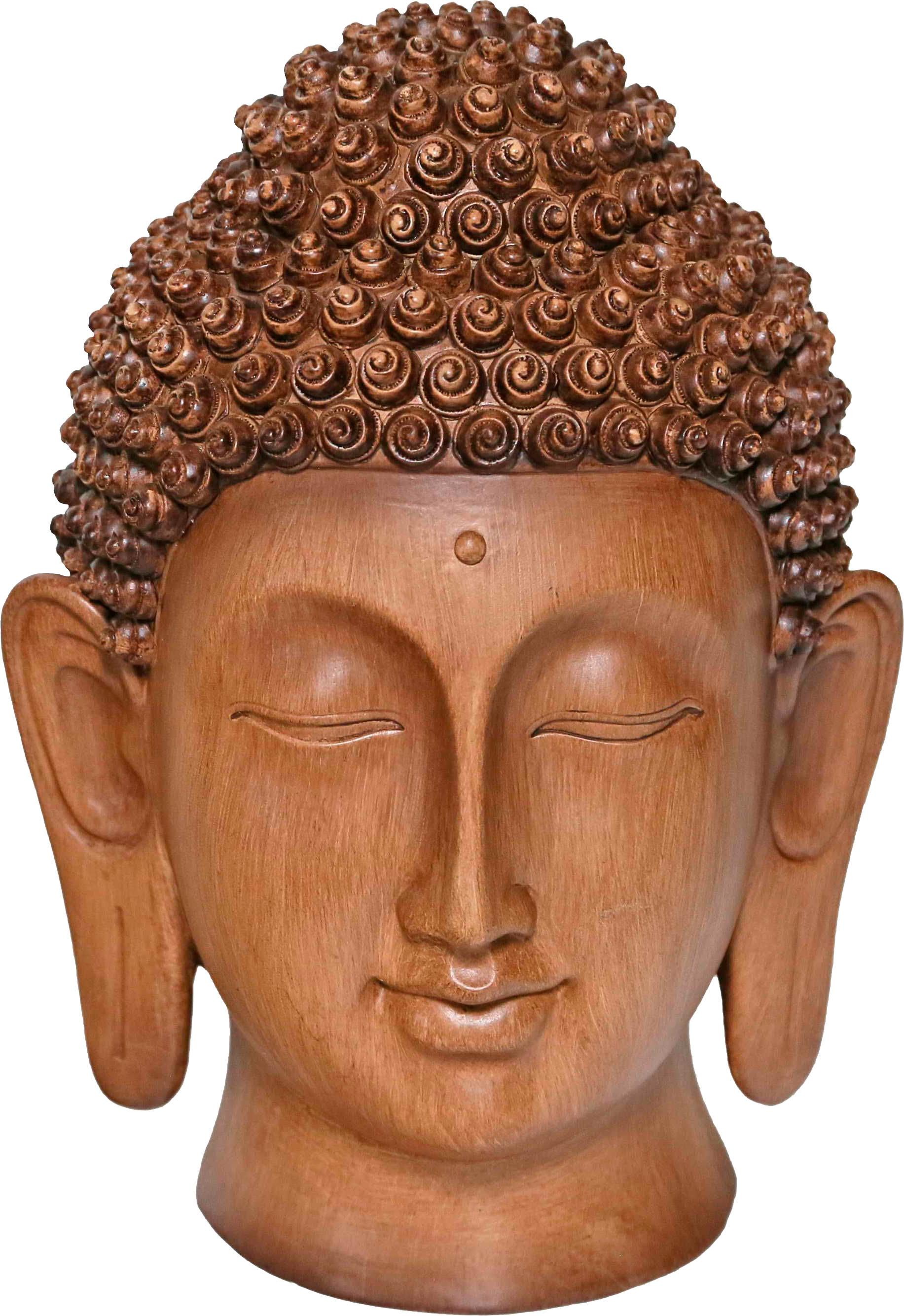 Image of Casa Collection by Jänig Buddhafigur »Holzoptik«, Höhe: 28,5 cm bei Ackermann Versand Schweiz