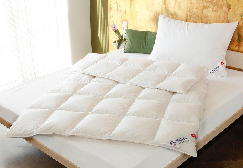 Image of Balette Kopfkissen »Passiona«, Füllung: Neue reine Gänsefedern 85%, Gänsedaune 15%, weiss, Bezug: 100% Baumwolle (Feinköper), (1 St.) bei Ackermann Versand Schweiz