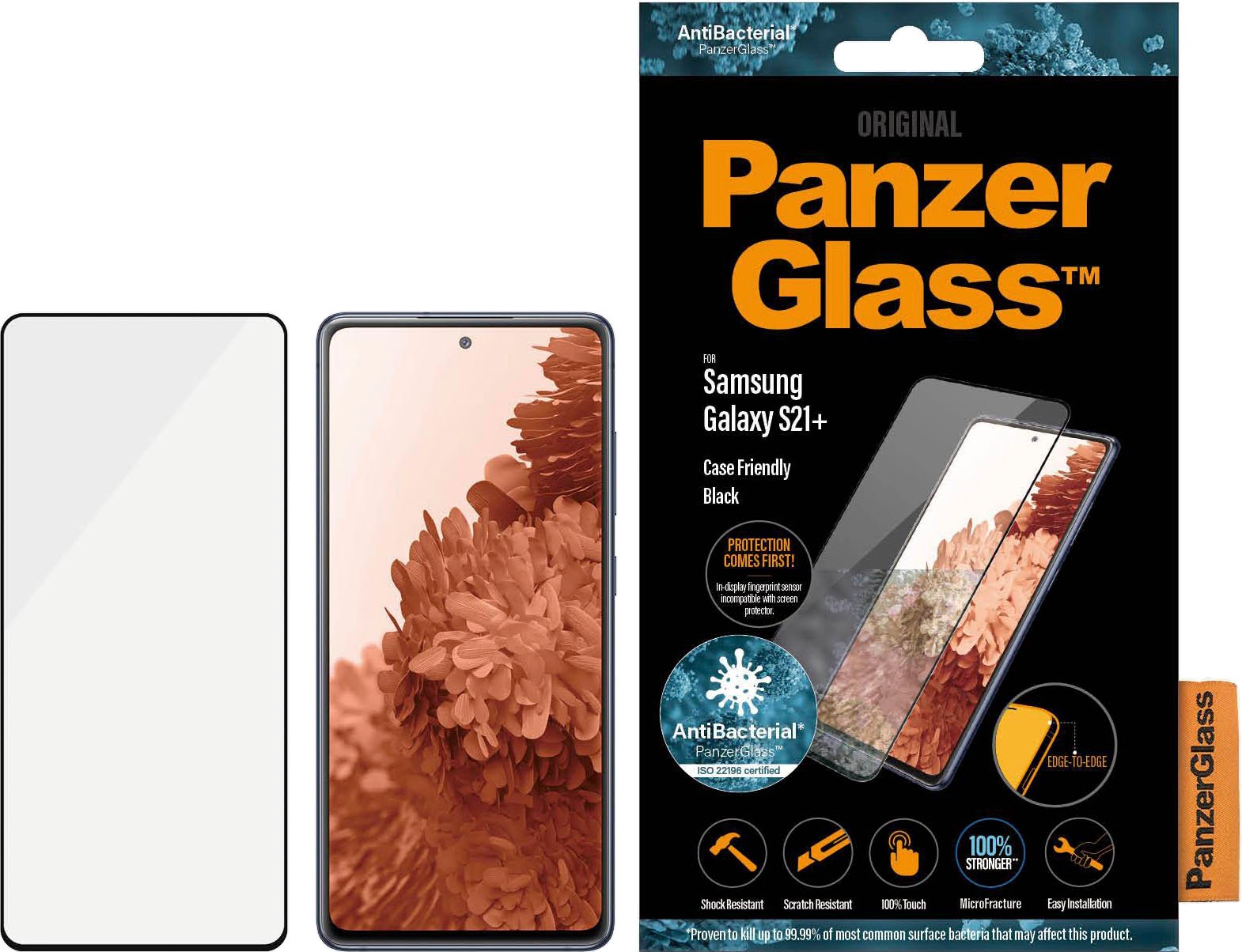 Image of PanzerGlass Displayschutzglas »7264«, für Galaxy S21+ bei Ackermann Versand Schweiz