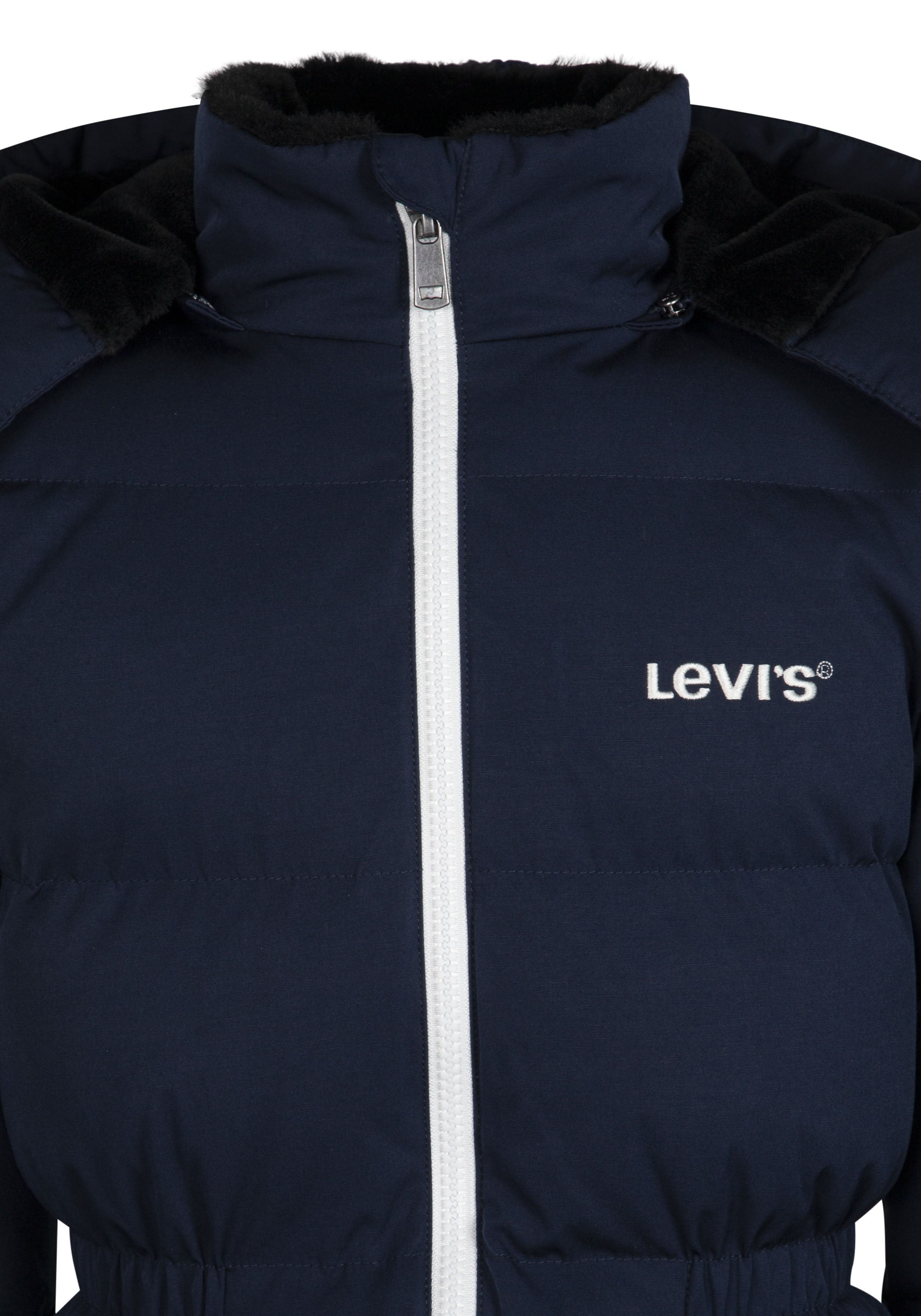 Levi's® Kids Winterjacke »LVG MIX MEDIA THIGH LENGTH PUF«, mit Kapuze, mit abnehmbarer Kapuze for GIRLS