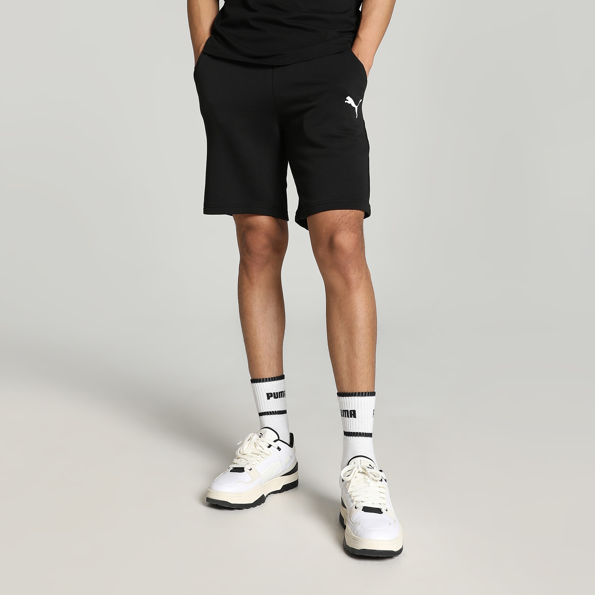 Image of PUMA Trainingsshorts "TEAMGOAL 23 CASUALS SHORTS" mit Reissverschlusstasche, elastischer Bund, Slim Fit