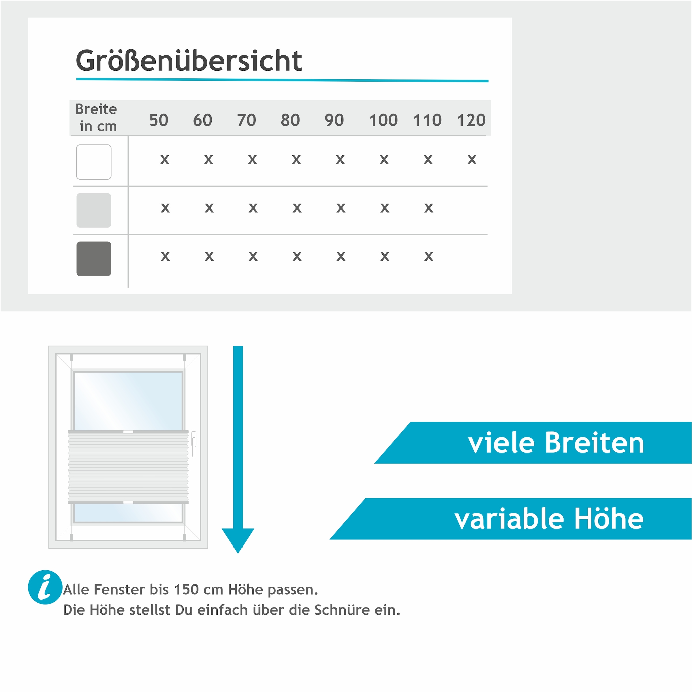 Good Life Wabenplissee »Aris« verdunkelnd energiesparend ohne Bohren verspannt Klemmfix - ohne Bohren, verdunkelnd