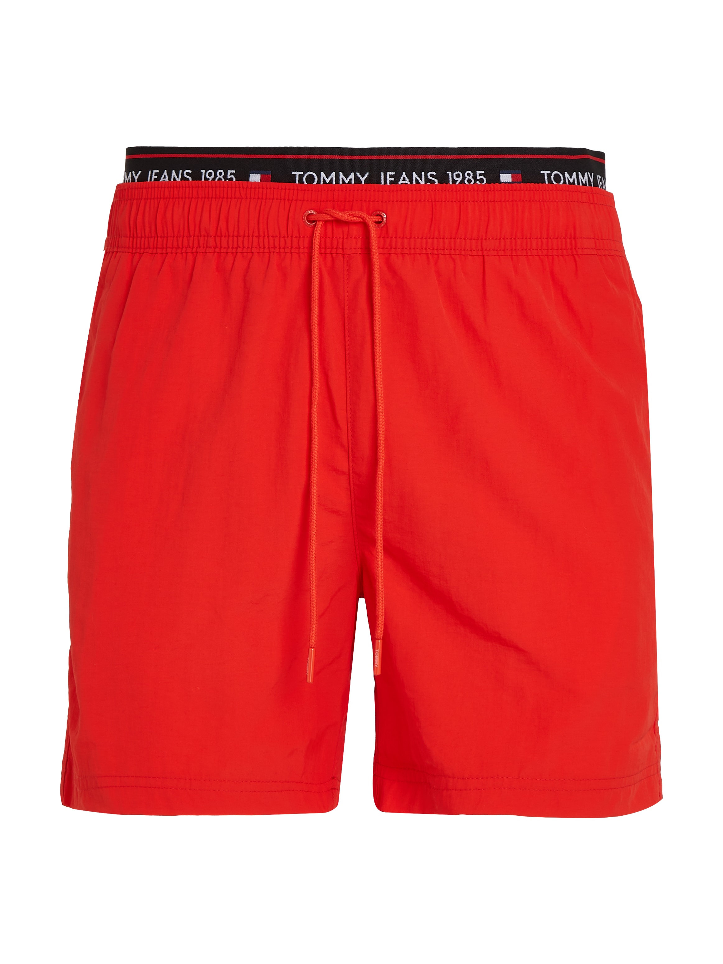 Tommy Hilfiger Swimwear Badeshorts »DW SF MEDIUM DRAWSTRING«, mit Logostickerein auf dem Bund