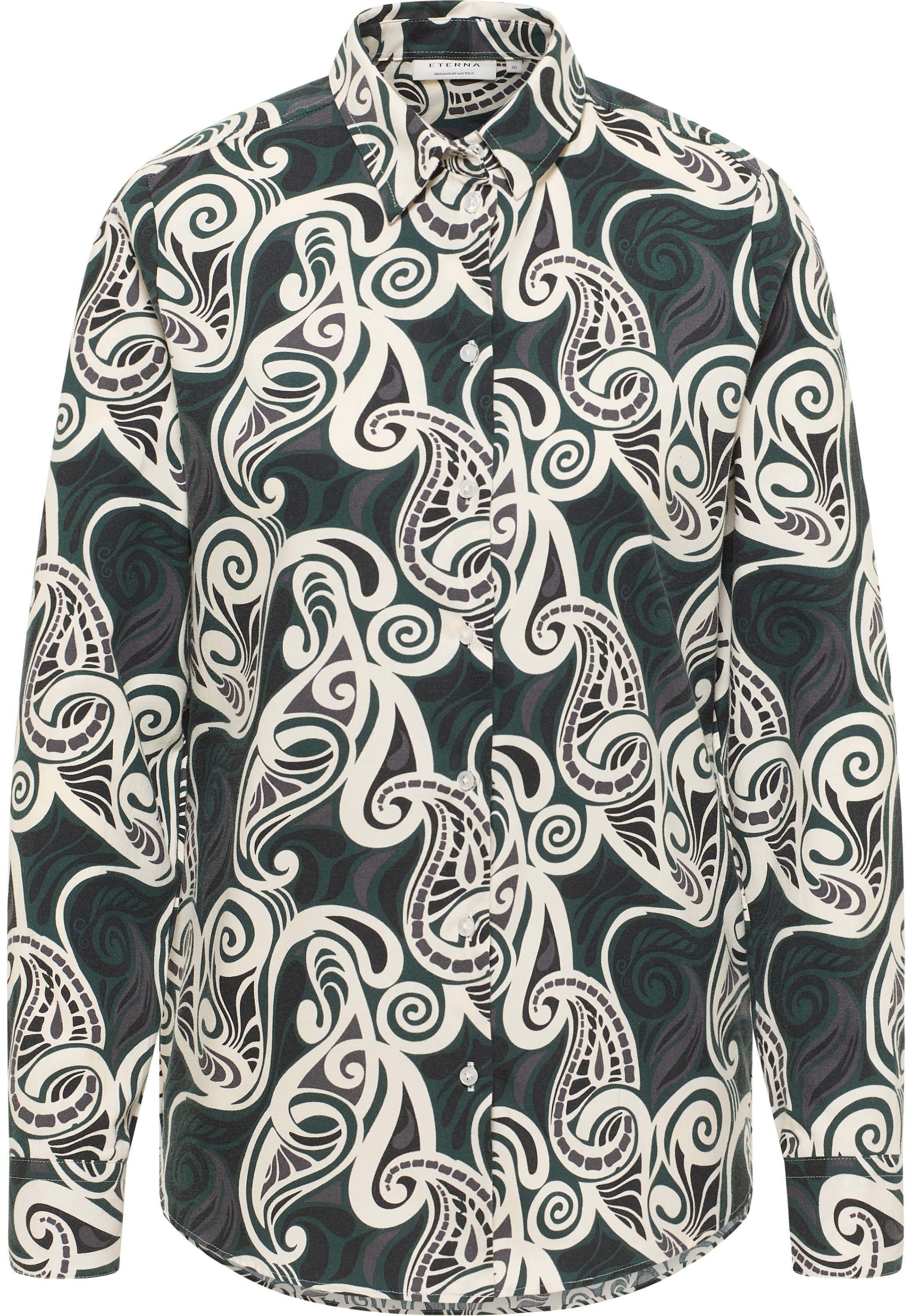 Eterna Blouse chemise »REGULAR FIT« EASY IRON (bügelleicht)
