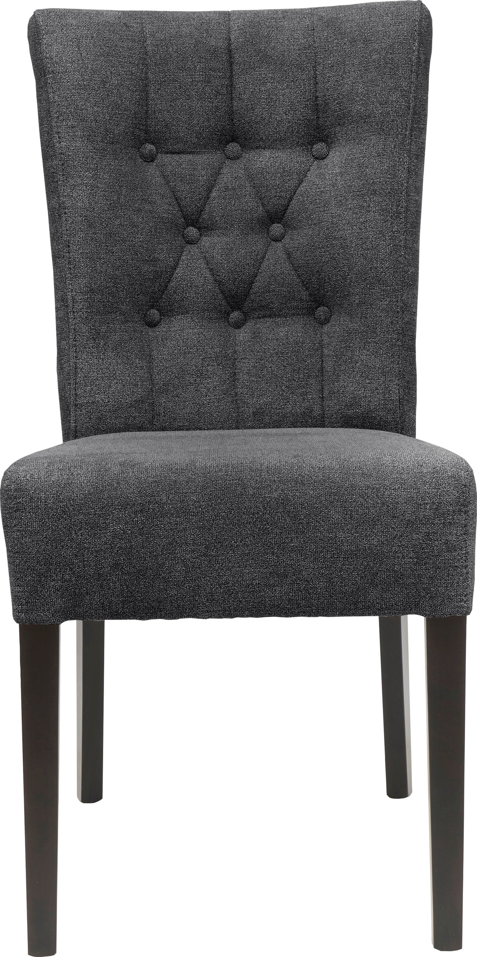 Home affaire Esszimmerstuhl »Queen BESTSELLER«, (Set), 6 St., Feinstruktur, Polsterstuhl mit Knopfheftung, 2er, 4er oder 6er Set