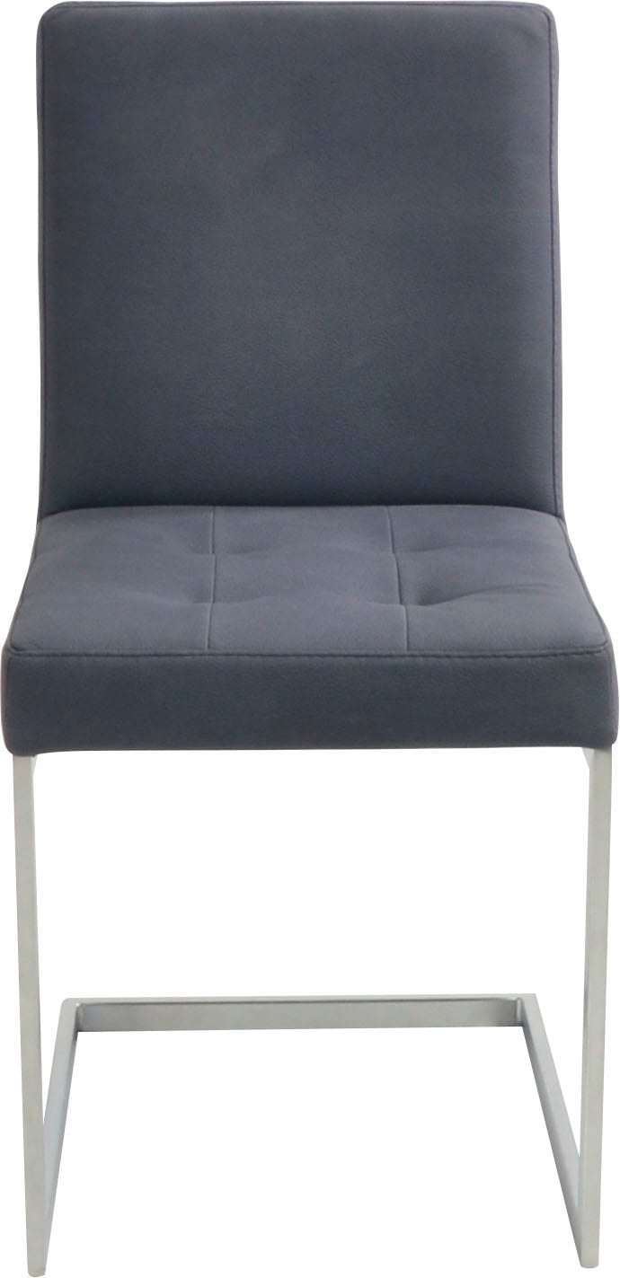 K+W Komfort & Wohnen Ensemble de bancs d'angle »Spider II« Ensemble, 4 cuis tlg. côté long 195cm, 2 chaises à bascule, table extensible largeur 120 cm