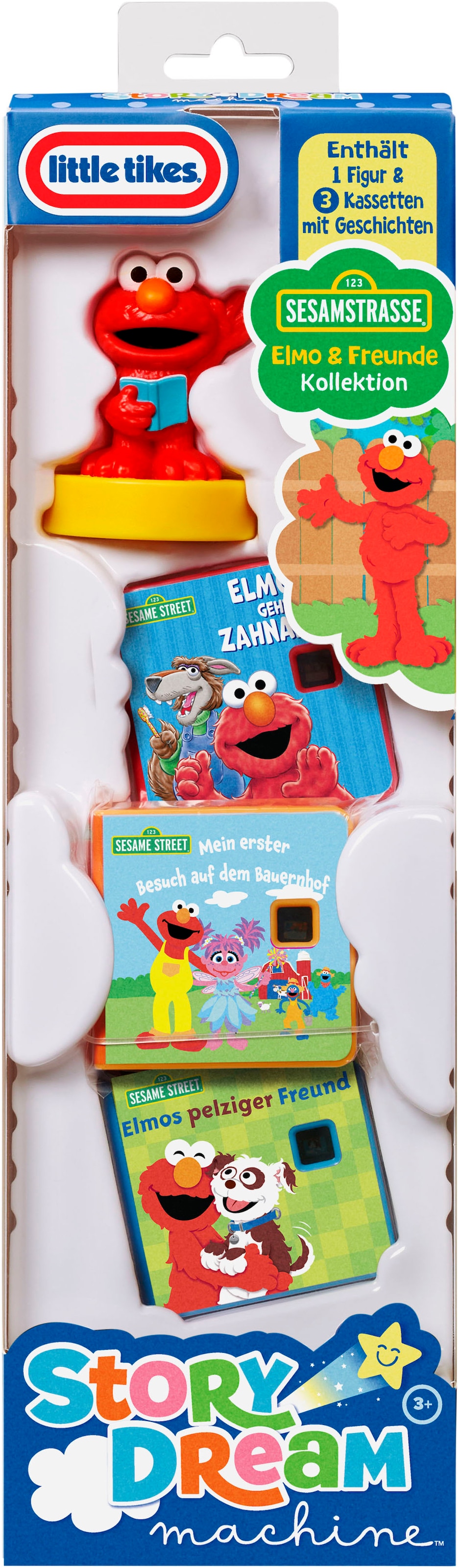 Little Tikes® Hörspielkassette »Story Dream Machine, Sesamstrasse, Elmo & Freunde Kollektion« passend für Story Dream Machine