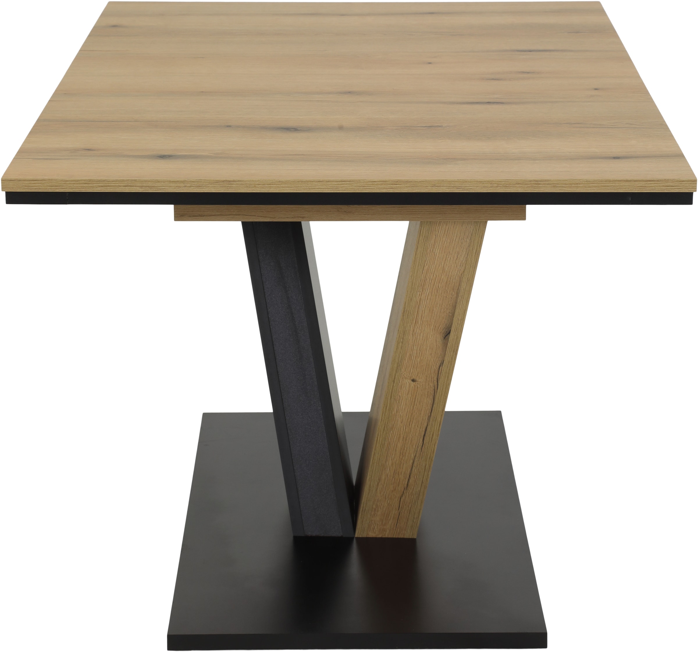 GOODproduct Table de salle à manger à colonne »Altona« Esstisch, Küchentisch, ausziehbar auf 180 cm