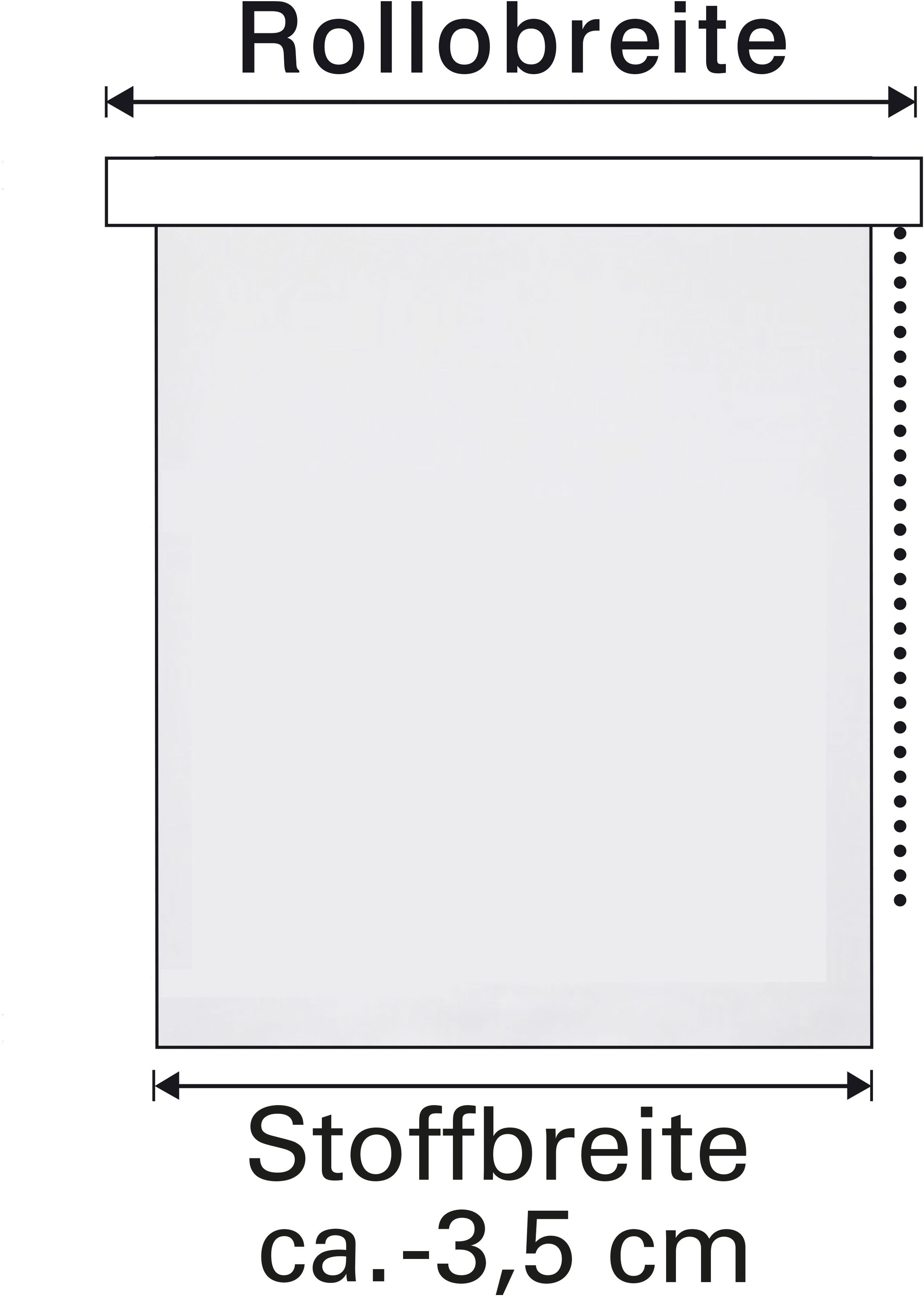 GARDINIA Rollo »Seitenzugrollo Thermo energiesparend« abdunkelnd mit Bohren Schrauben, Thermo Rückseite