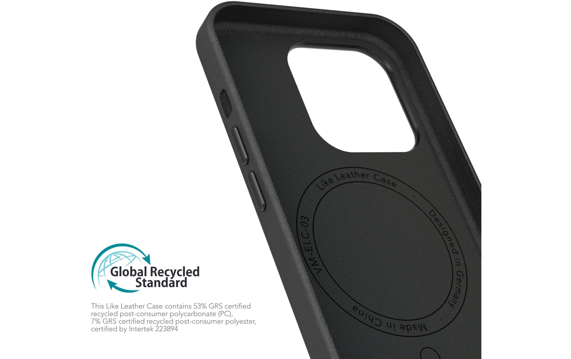 VONMÄHLEN Backcover »Like Leather iPhone 16 Pro Max«, Apple iPhone 16 Pro Max