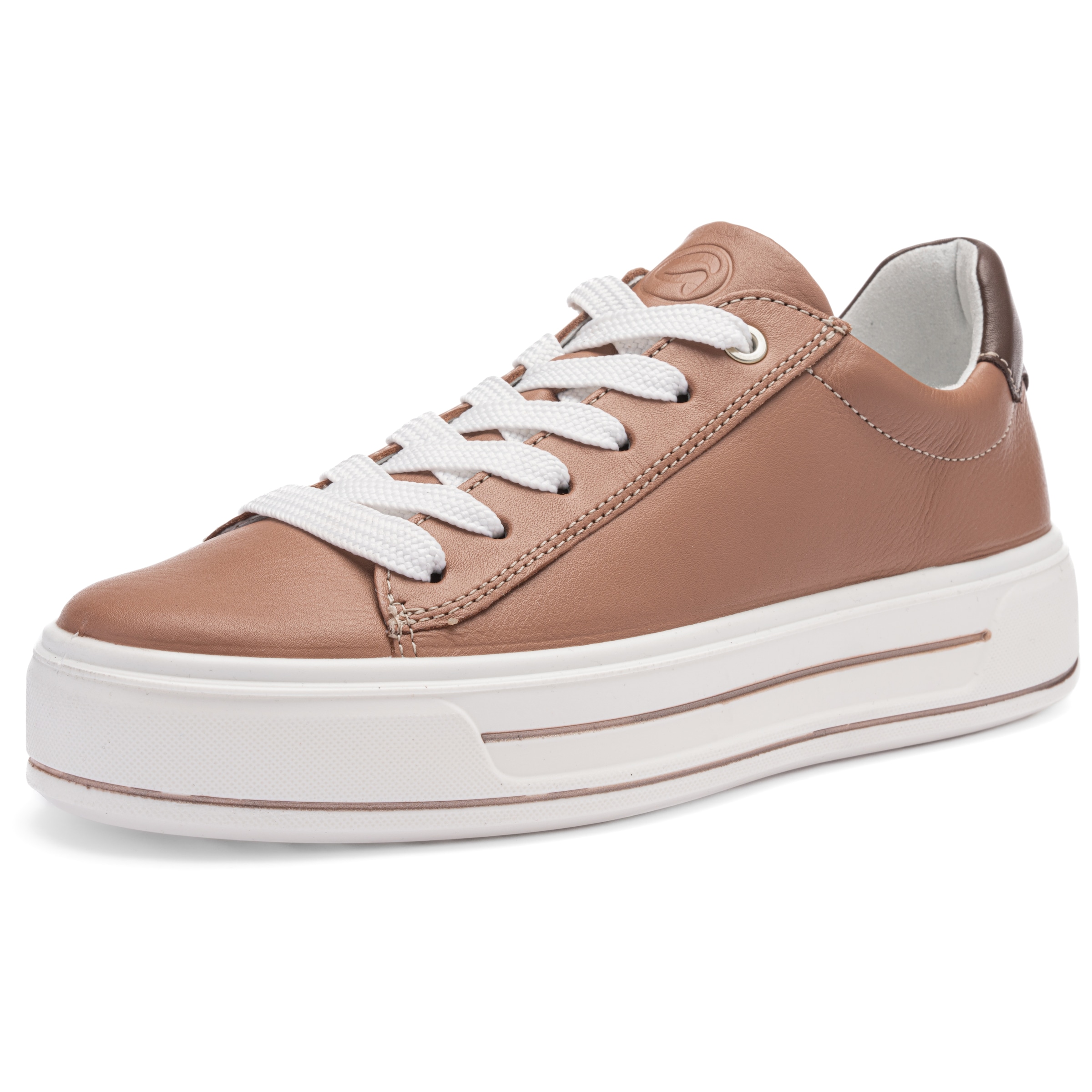 Ara Baskets à plateforme »CANBERRA«  , chaussure de loisirs, chaussure basse, chaussure à lacets en largeur confort G (= large)