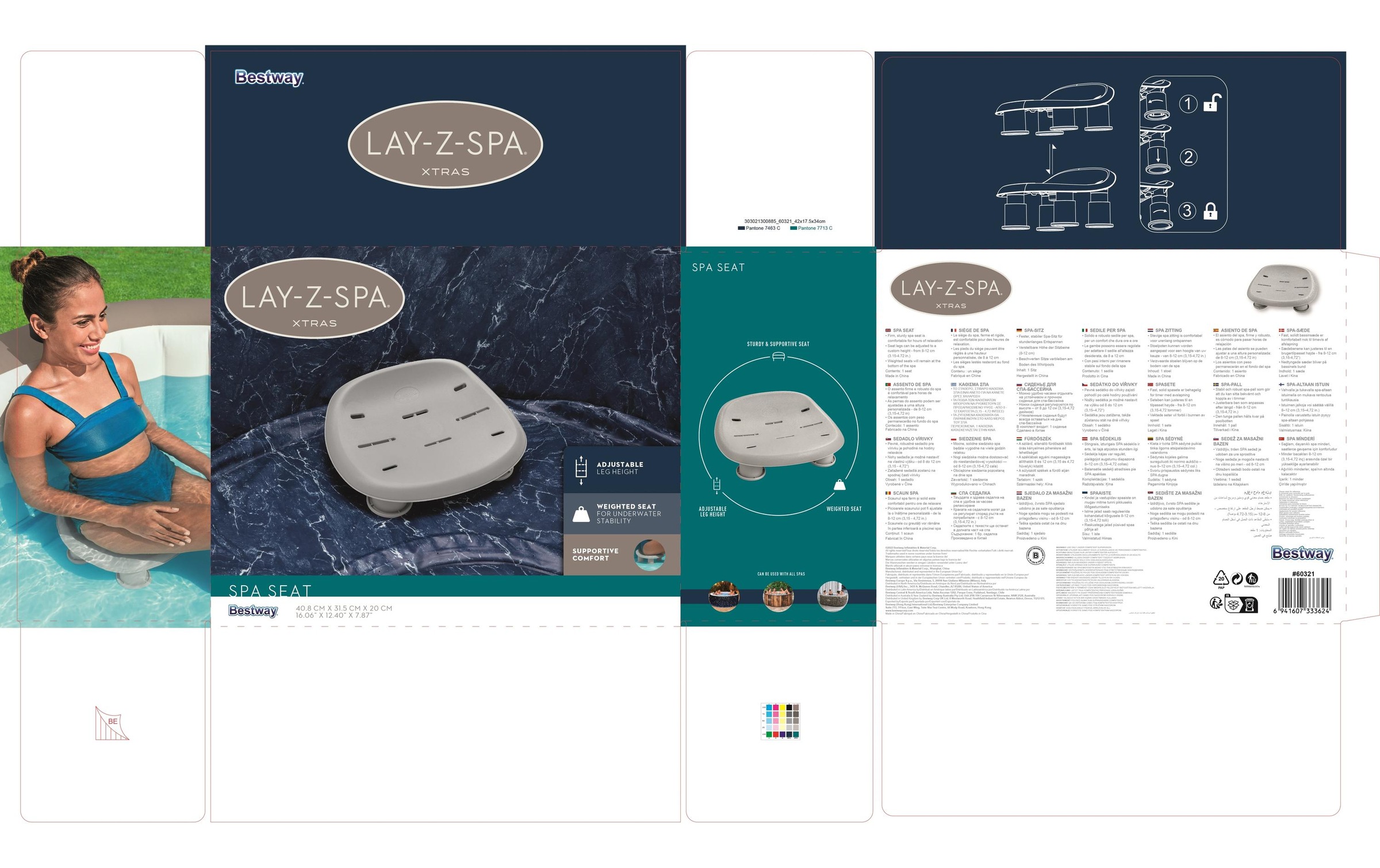 Bestway Whirlpoolsitz »Lay-Z-Spa«