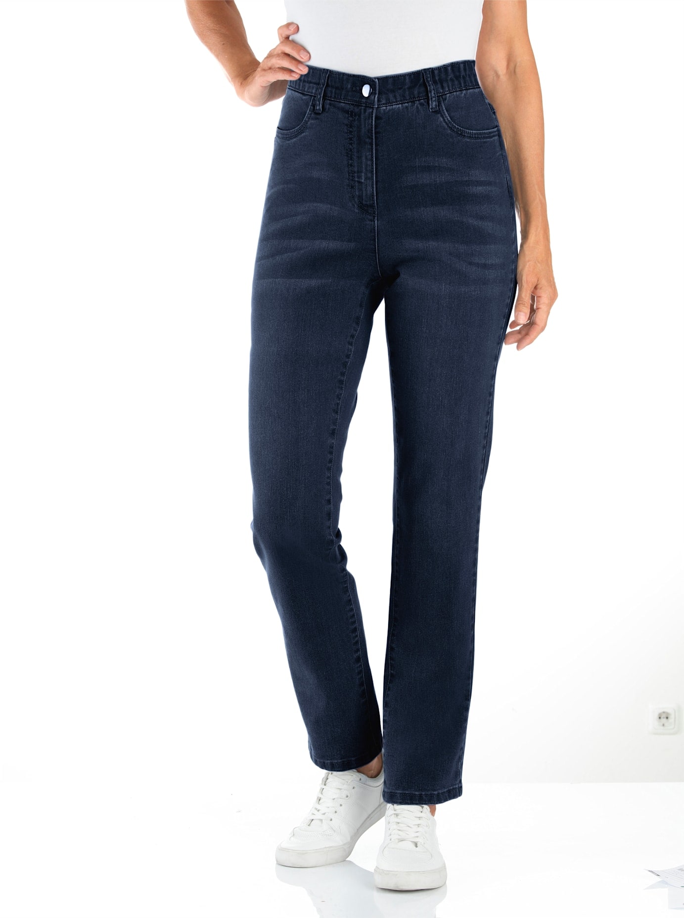 Classic Basics High-waist-Jeans 1 Stk.