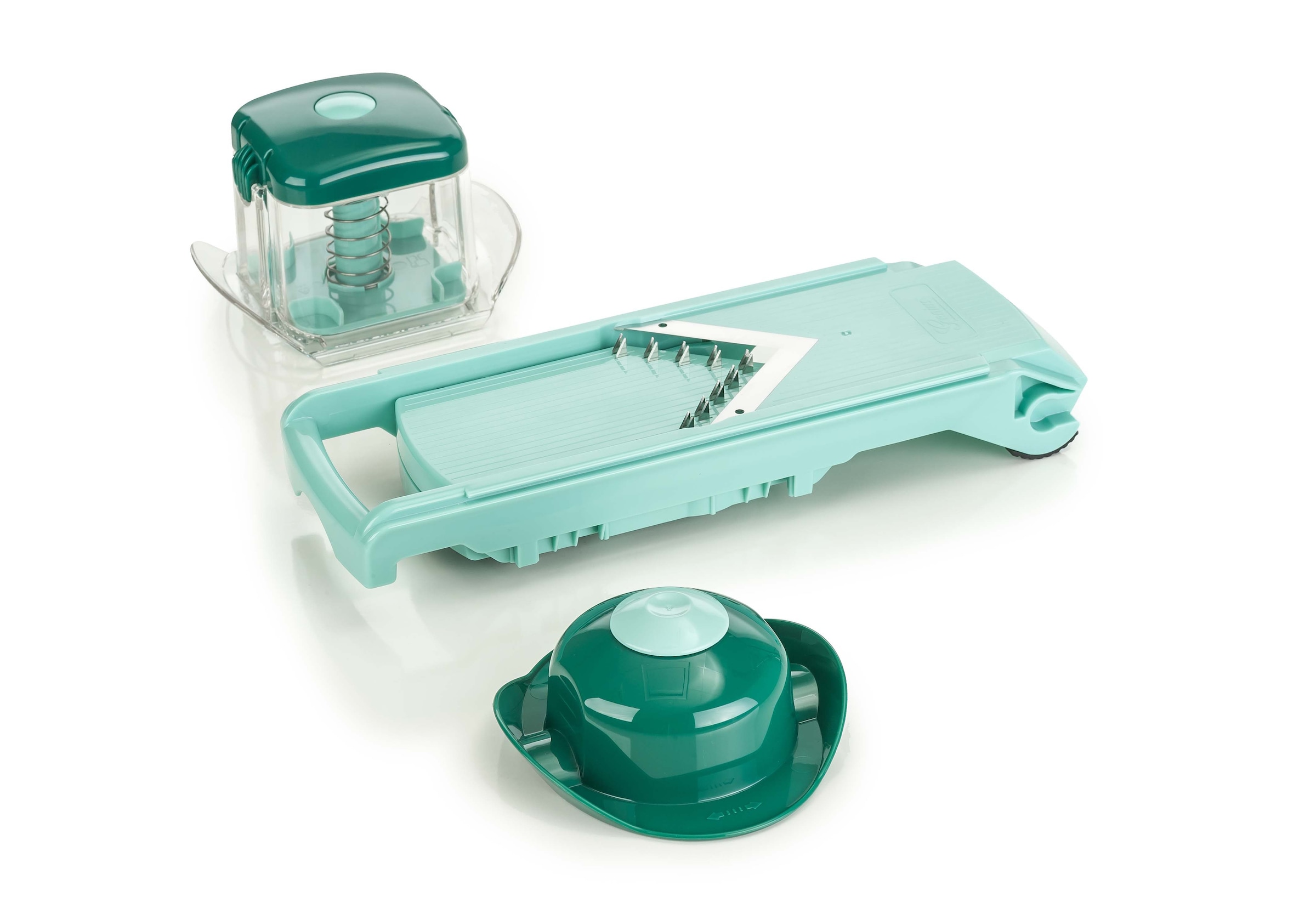 Genius Zerkleinerer »Nicer Dicer Fusion«, 13-tlg., 2500 ml Auffangbehälter