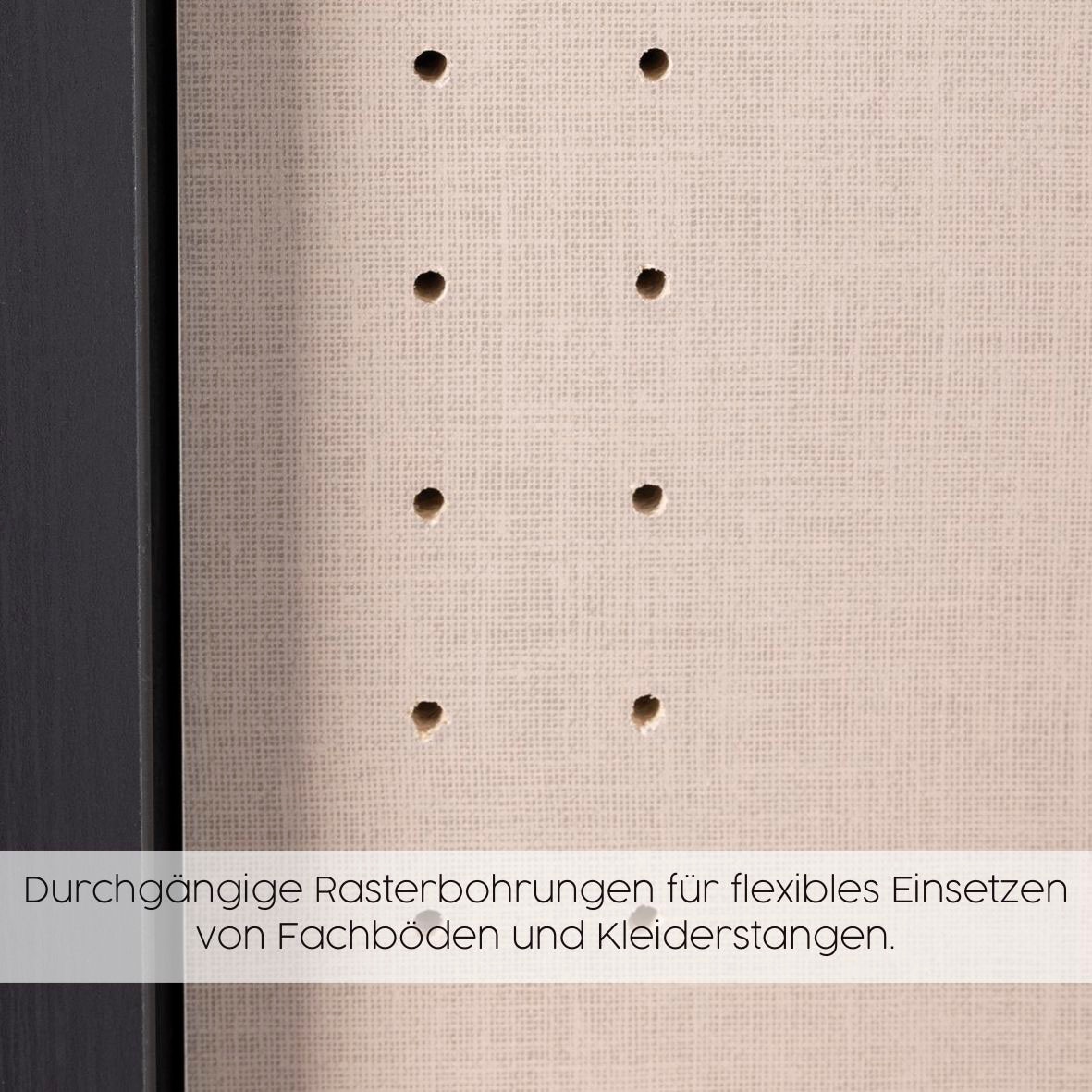 rauch Armoire à portes battantes »Kleiderschrank Schrank Garderobe COSTA in den Breiten 91/136/181 cm« En 3 configurations BASIC/CLASSIC/PREMIUM,  beaucoup d’espace, façade sans poignées et fonction push-to-open MADE IN GERMANY