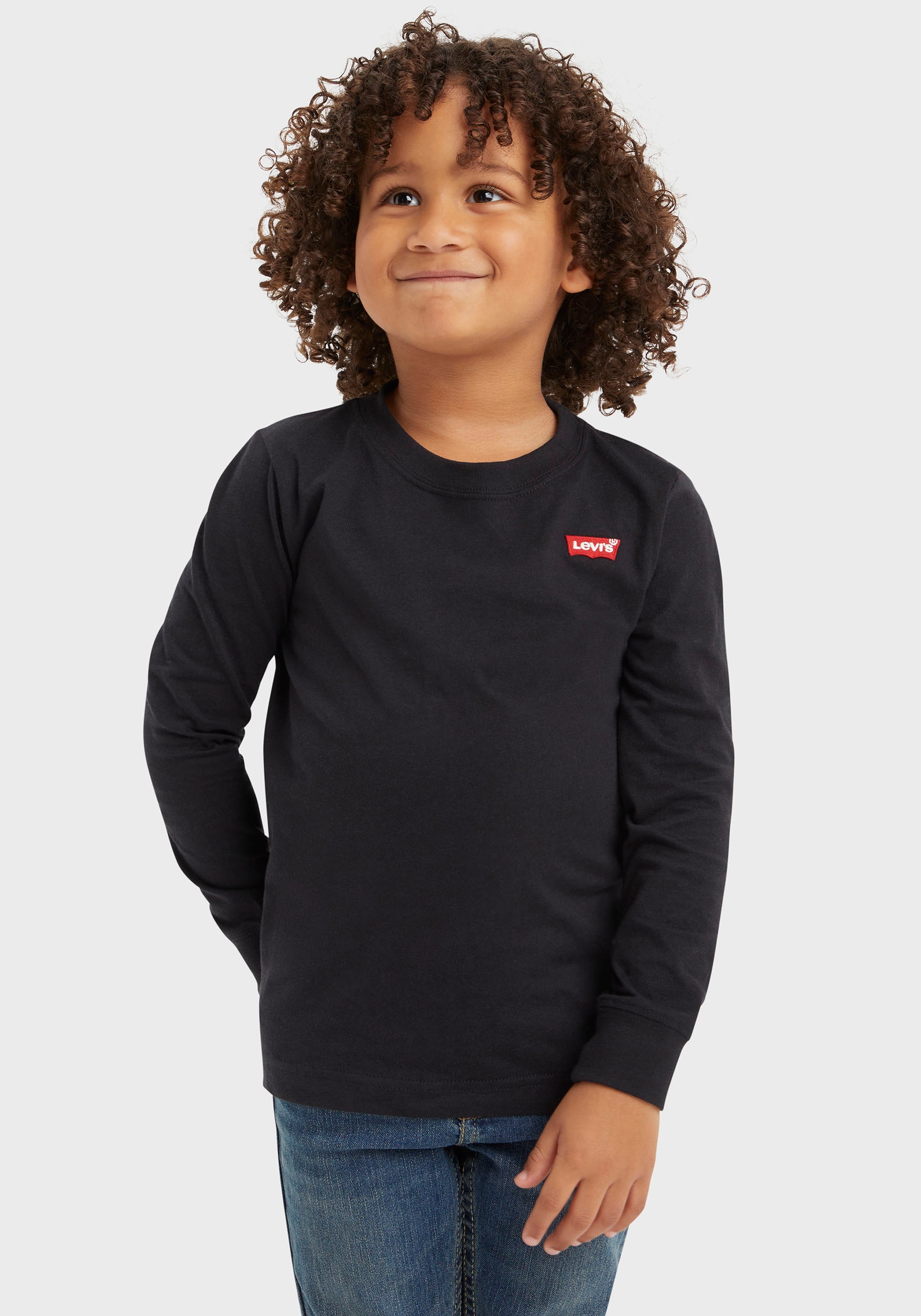 Image of Levis Kids "LVB LS GRAPHIC TEE SHIRT" mit Logo Stickerei for BOYS