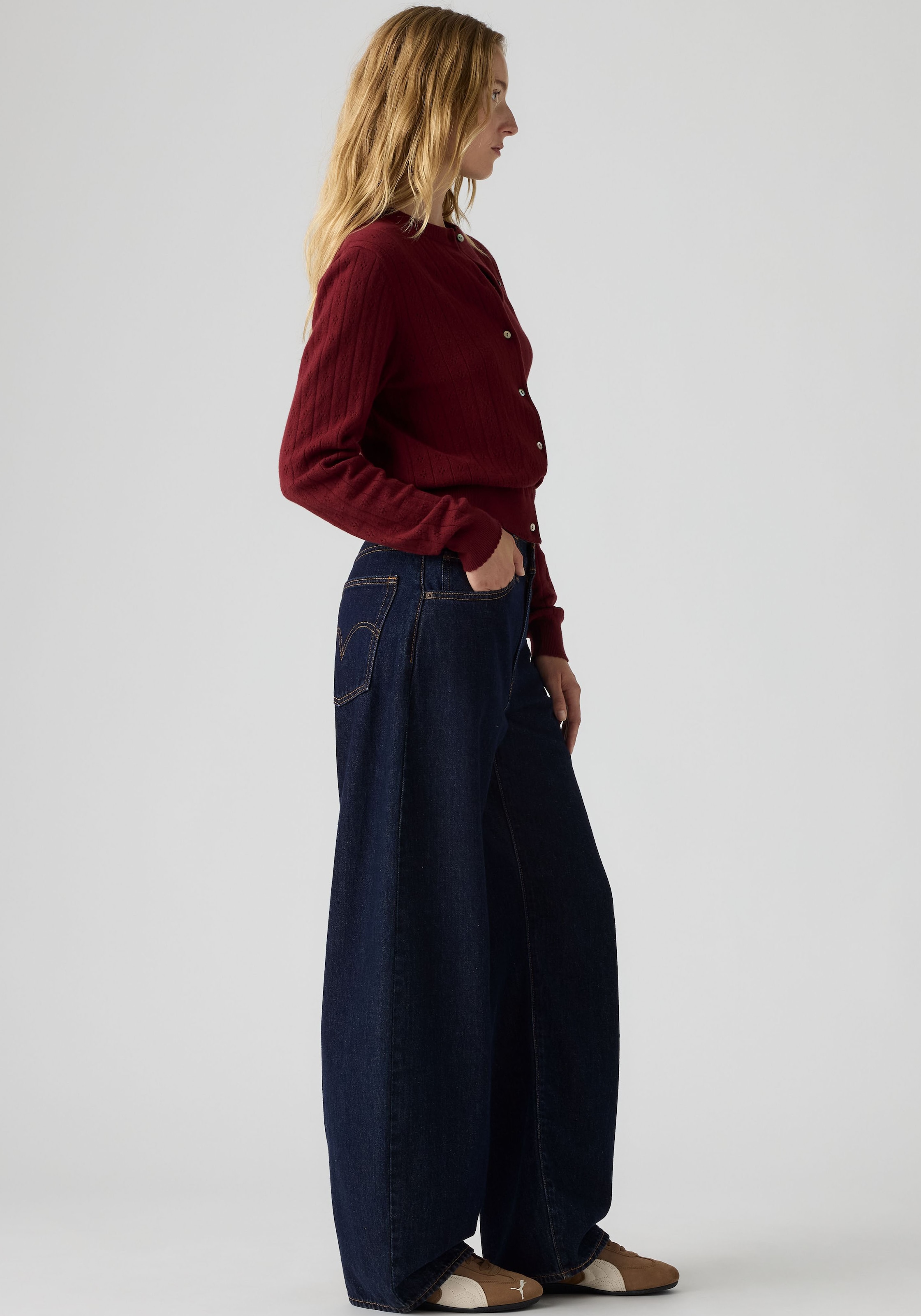 Levi's® 5-Pocket-Jeans »MIDDY BALLOON« mit weitem Bein