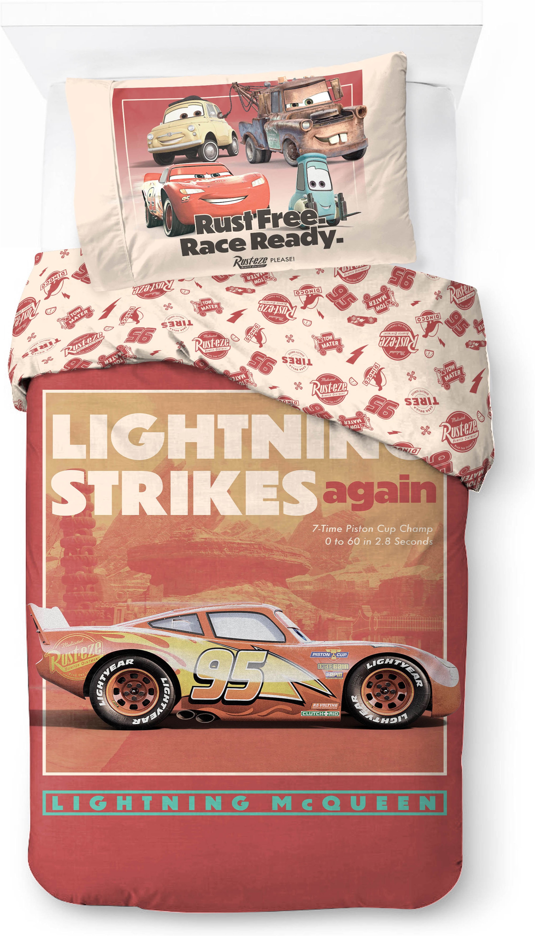 Image of Disney Cars Bettwäsche "Cars Rusteze Racer" 2
