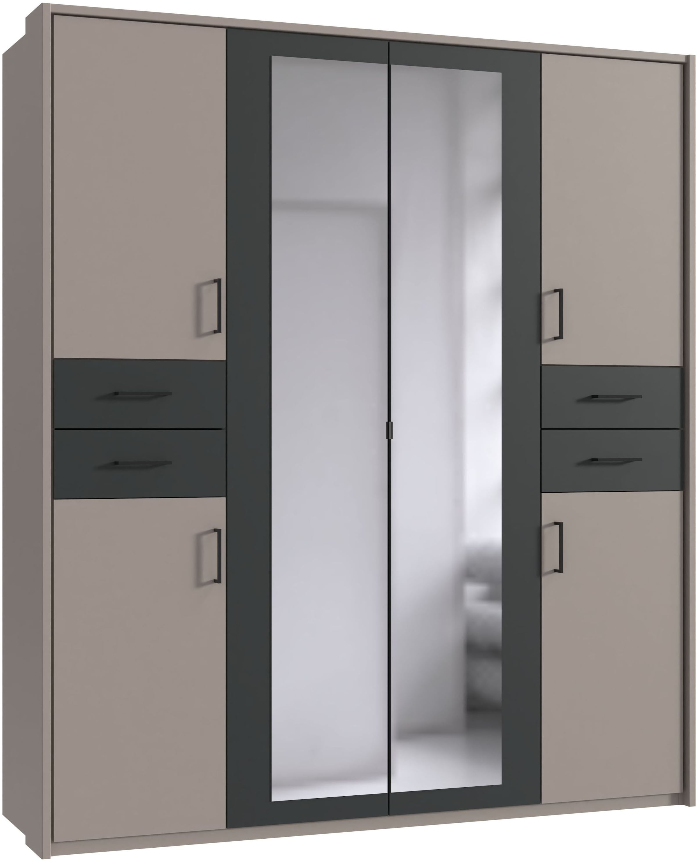 Wimex Armoire à portes battantes »Vegas« inklusive Passepartout-Rahmen, mit Spiegeltüren und Schubladen