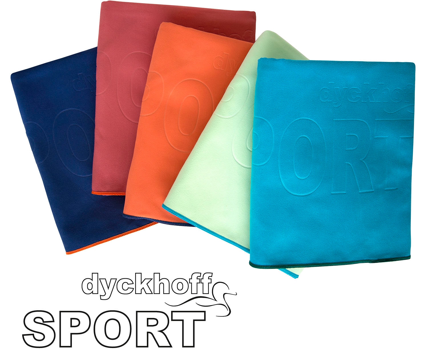 Dyckhoff Serviette de sport »Mikrofaser Sporttuch« également disponible en set de 2