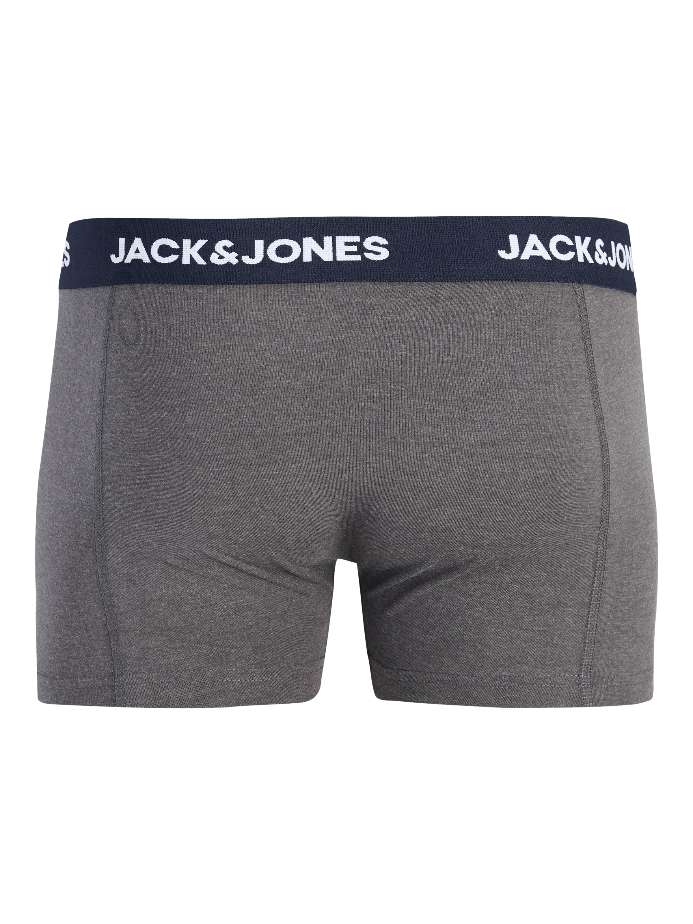 Jack & Jones Tronc »JACLAMP SOLID TRUNKS 3 PACK« Paquet, 3 cuis mélange de coton, ceinture élastique
