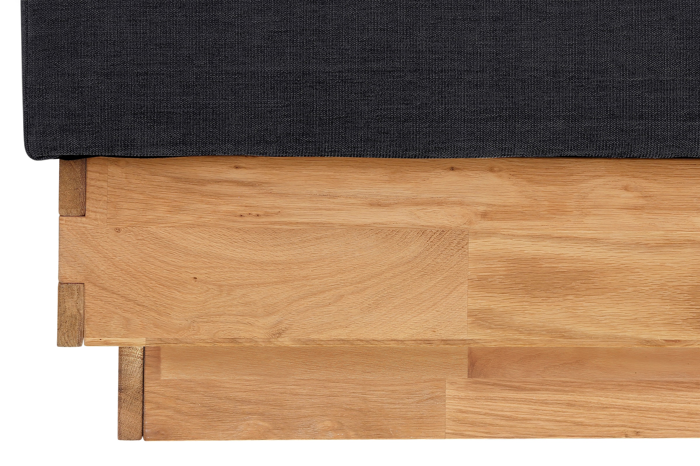 GOODproduct Boxspringbett »Jenna«, ohne LED-Beleuchtung, mit zertifizierten, recycelten Bezugsstoffen