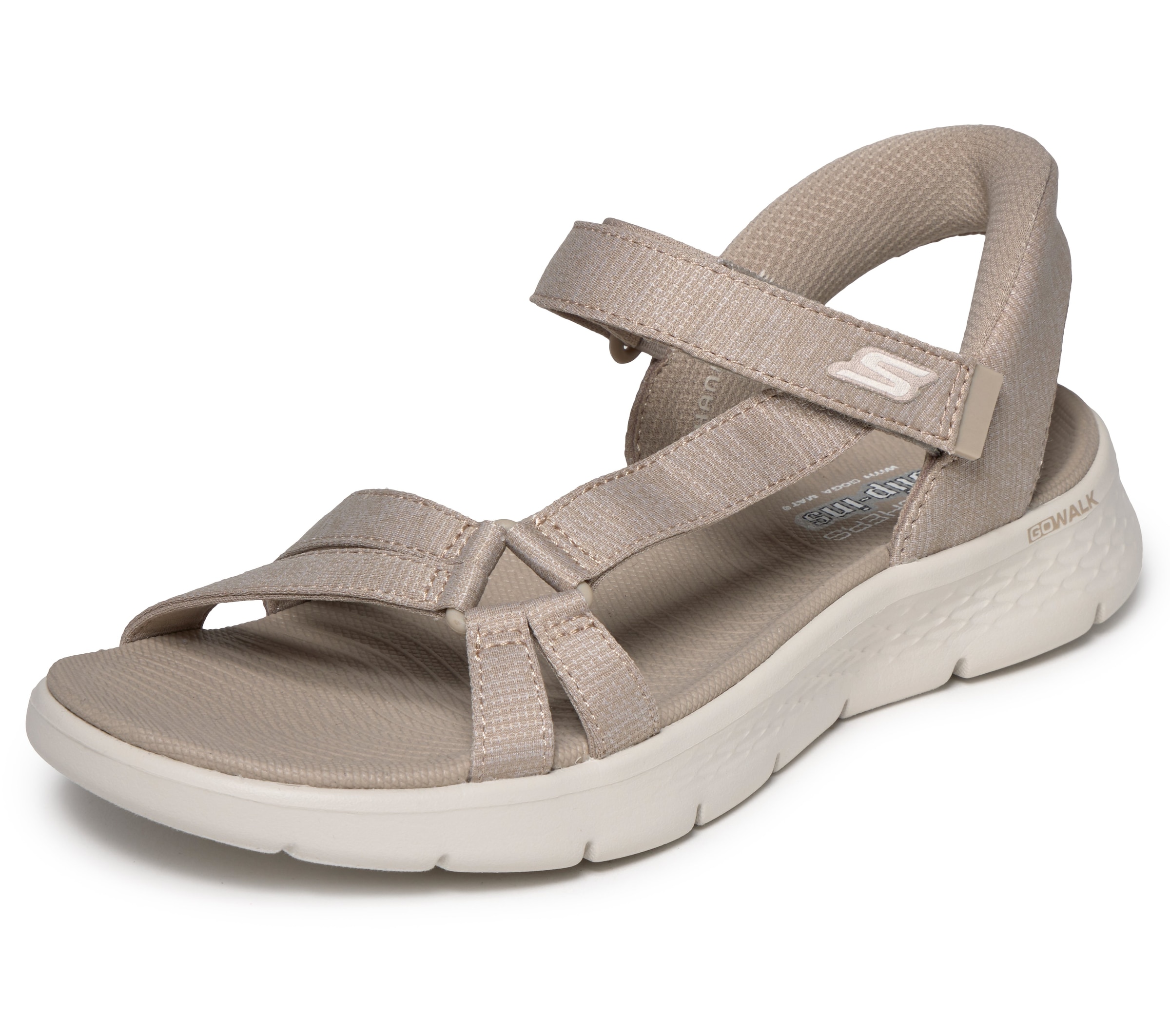 Skechers Sandale »GO WALK FLEX SANDAL-ILLUMINATE«  Sandalette, Trekking Sandale mit Gogo Mat Fussbett