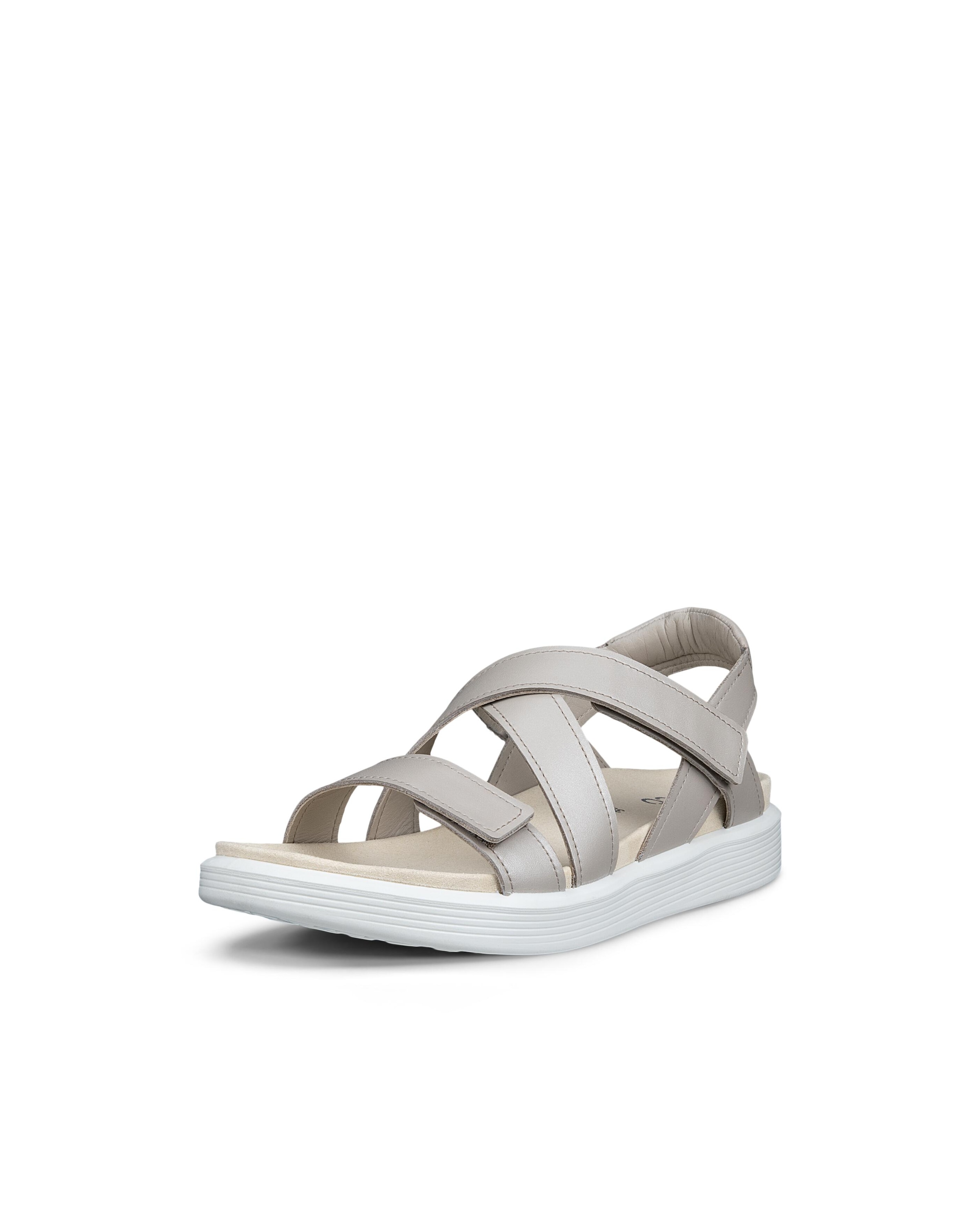 Image of Ecco Sandale "SOFT SANDAL W CROSS STRAP" Sommerschuh, Riemchensandale mit Klettverschluss