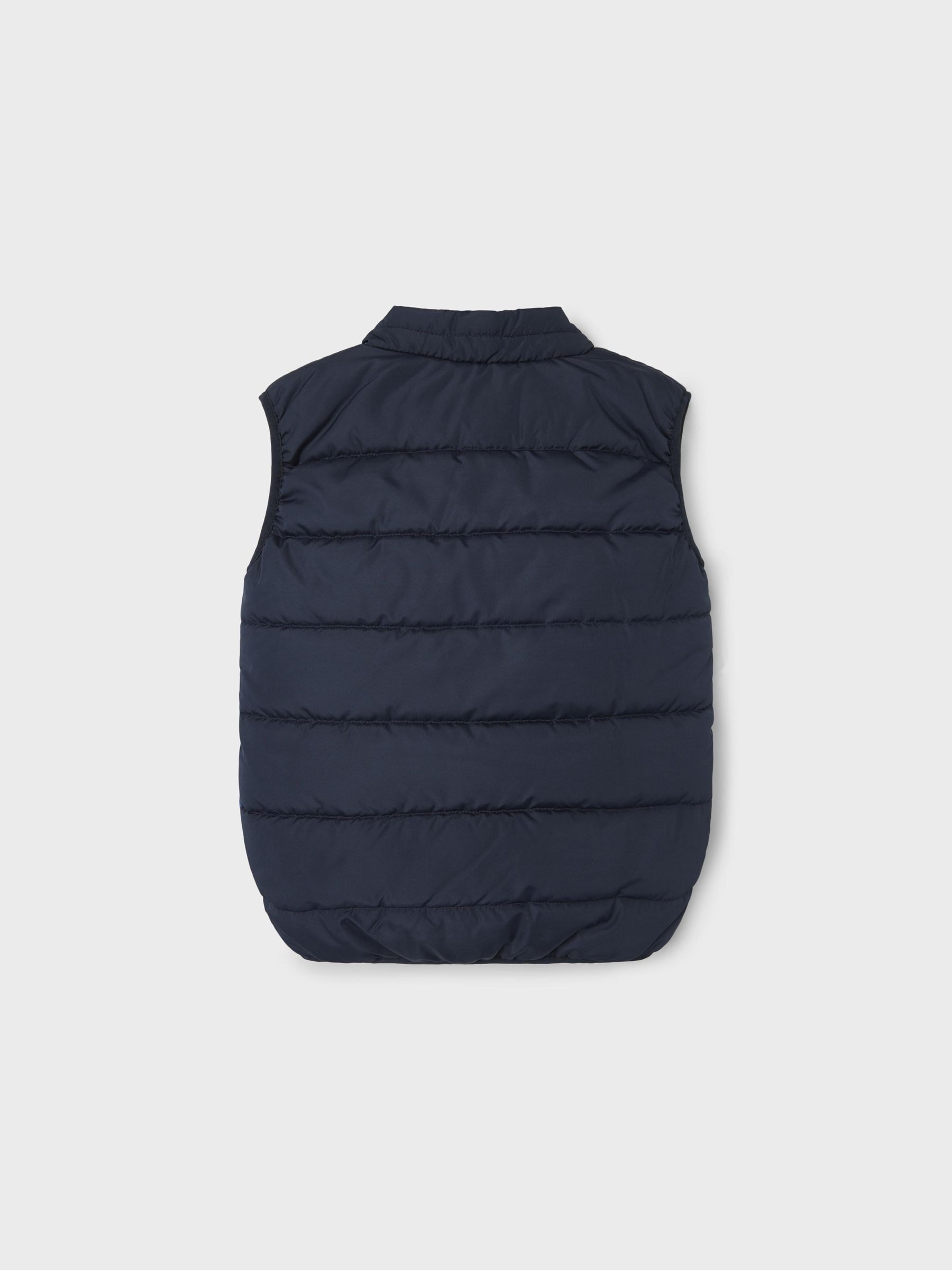 Name It Kurzweste »NKFROSE für Mädchen mit weitem Bein und elastischem Bund«, unifarben, casual, loose fit, Baumwollmischung, Denim