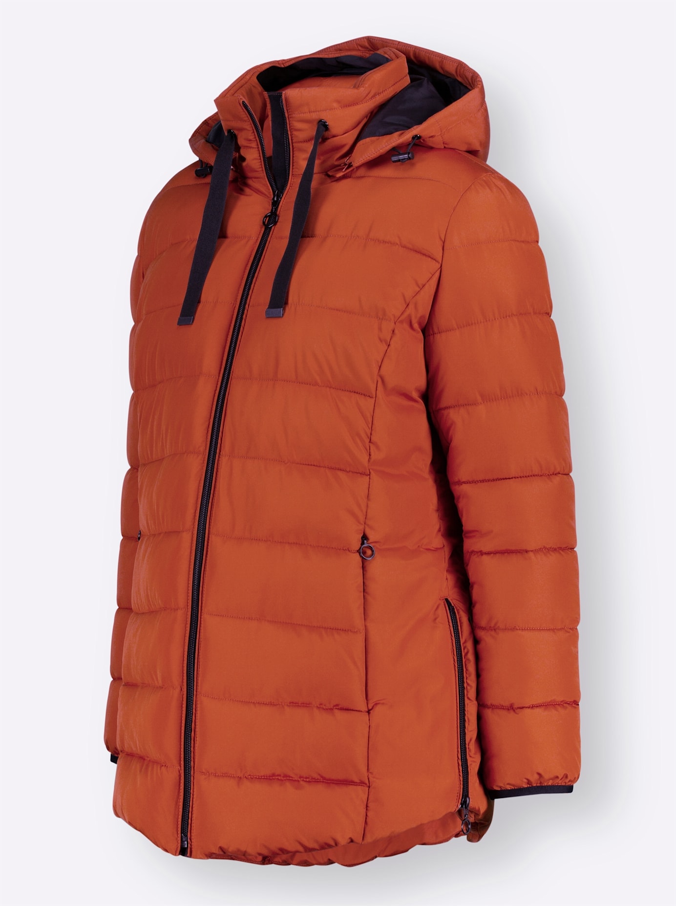 Casual Looks Steppjacke mit Kapuze