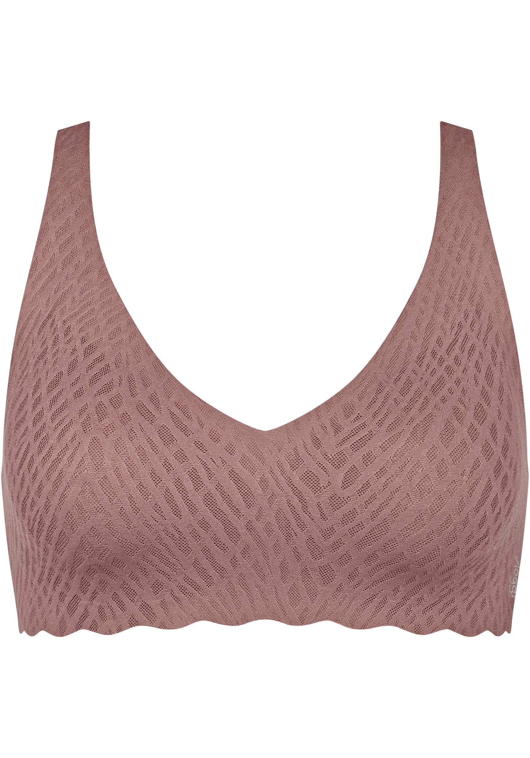 sloggi Soft-BH »ZERO Feel Bliss«, Stretch-Spitze, herausnehmbare Pads, atmungsaktiv