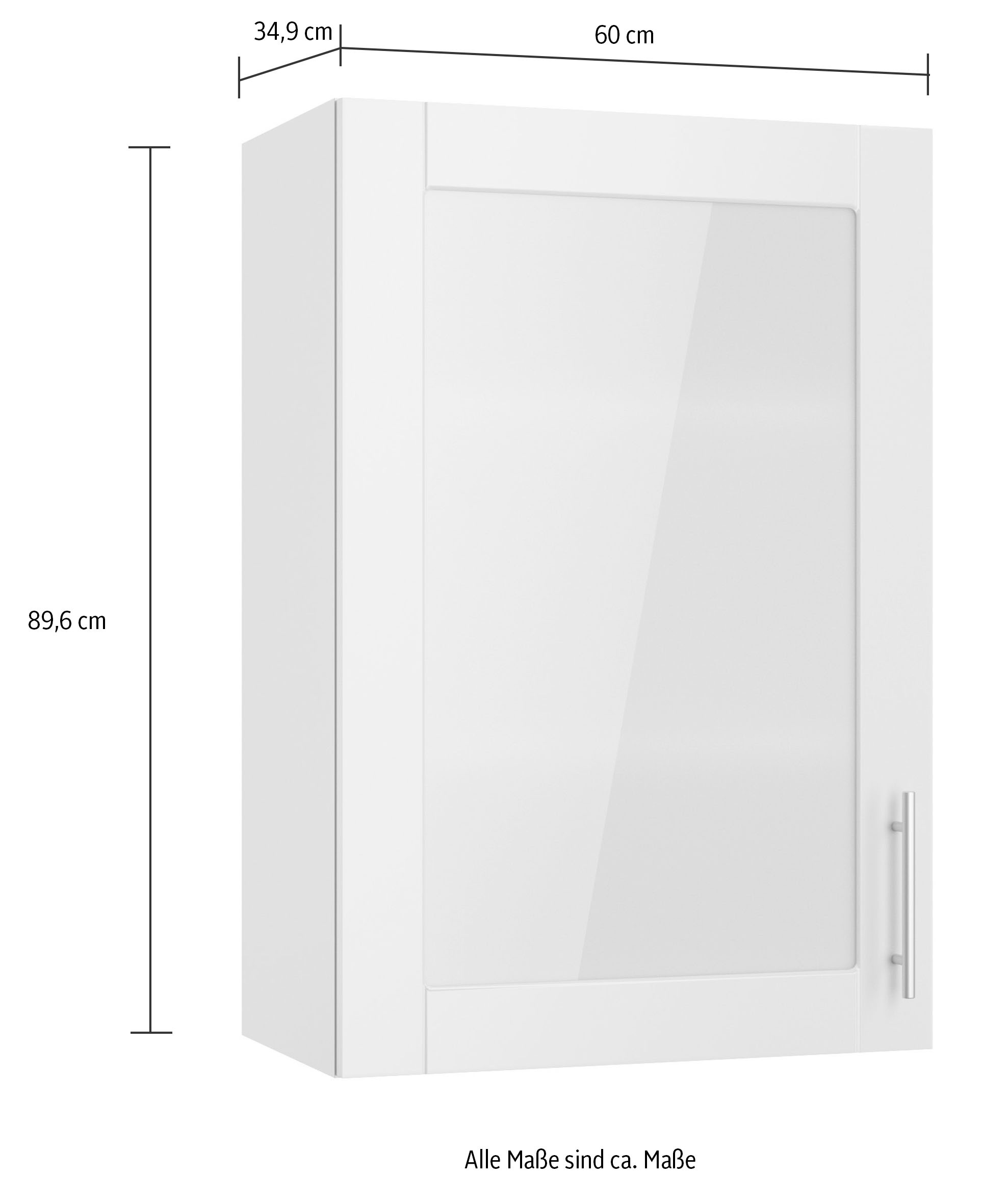 OPTIFIT Glashängeschrank »Ahus«, Breite 60 cm
