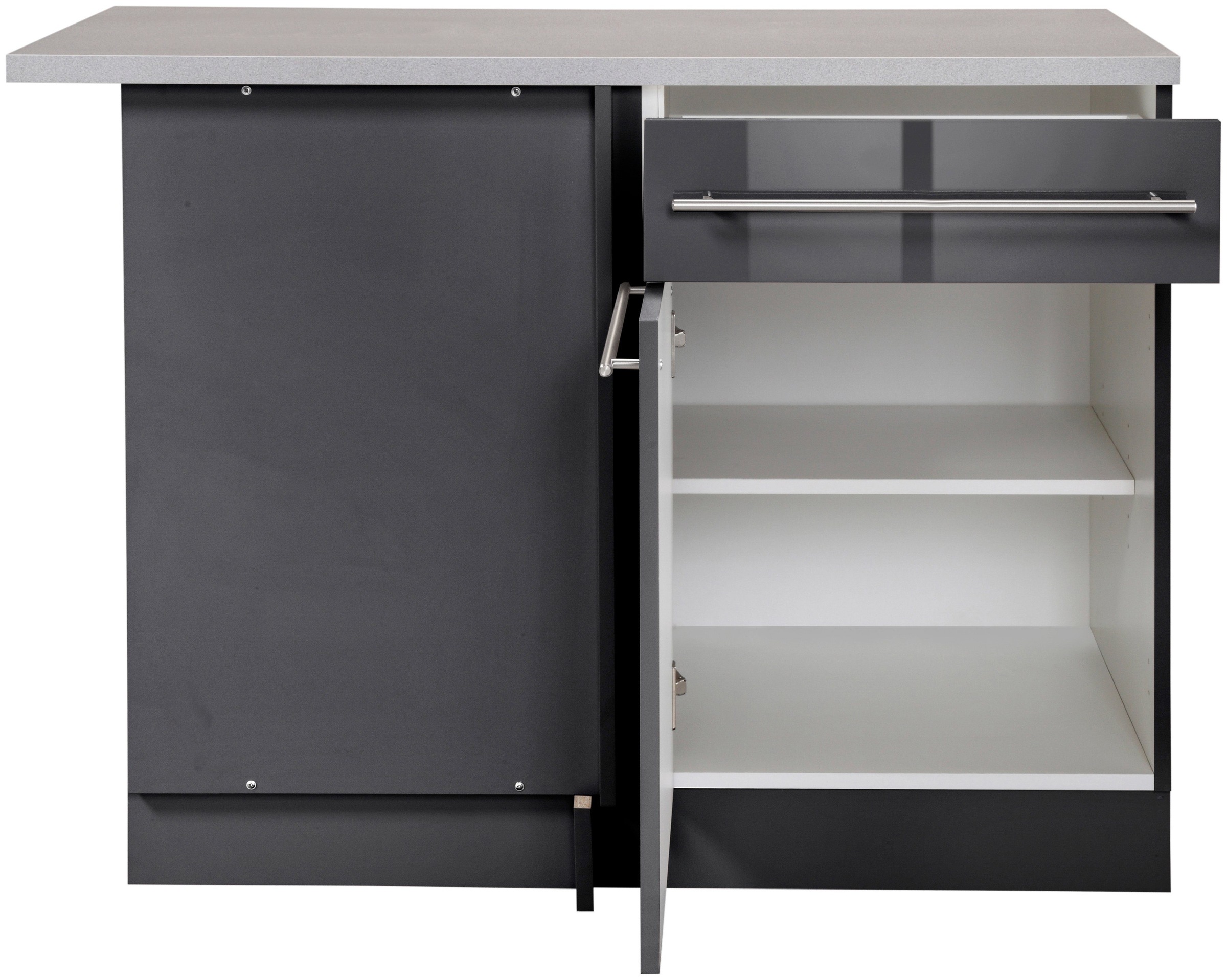 wiho Küchen Eckunterschrank »Chicago« 110 cm breit, für eine optimale Raumnutzung