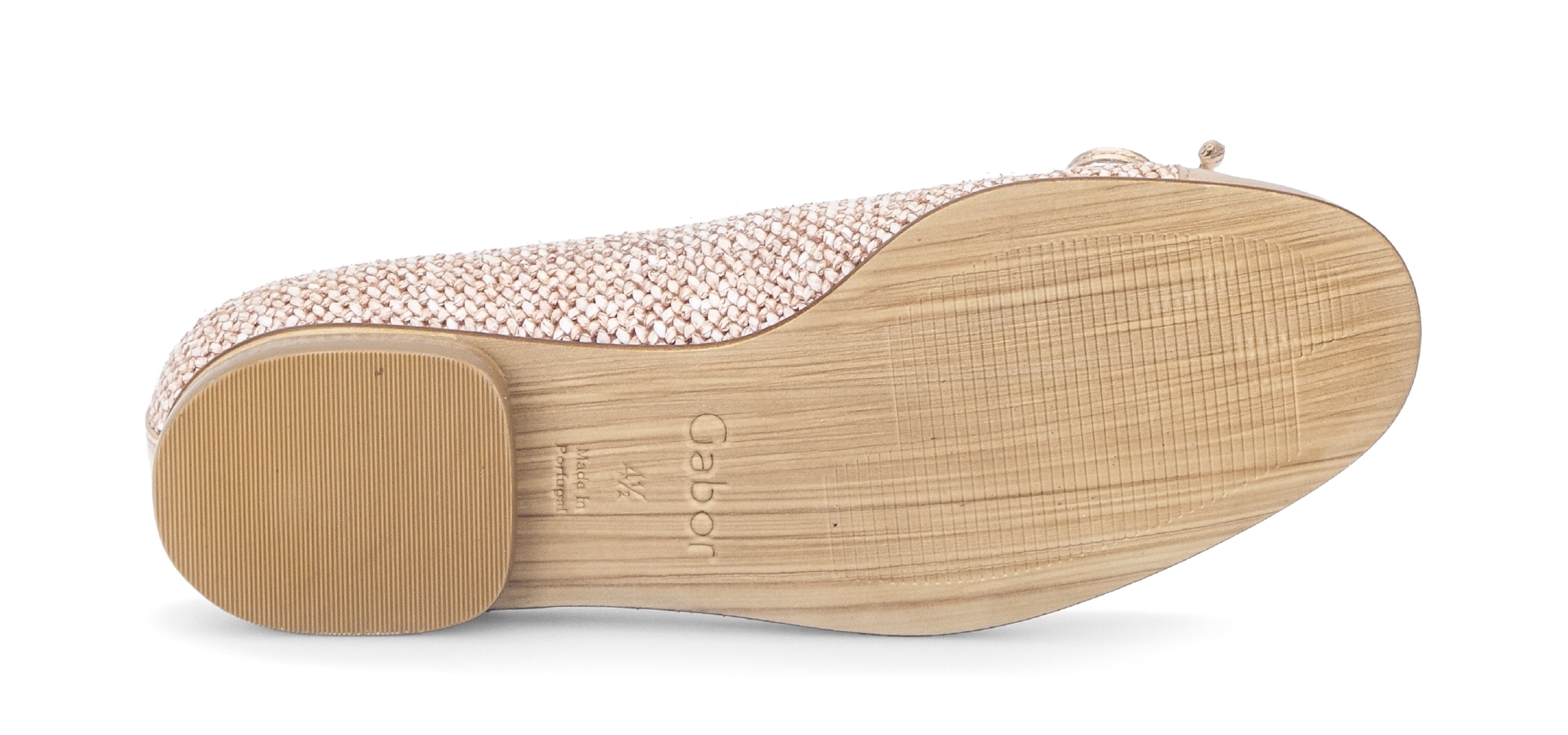 Gabor Ballerine  talon bloc, chaussure de ville, chaussure à enfiler forme ronde