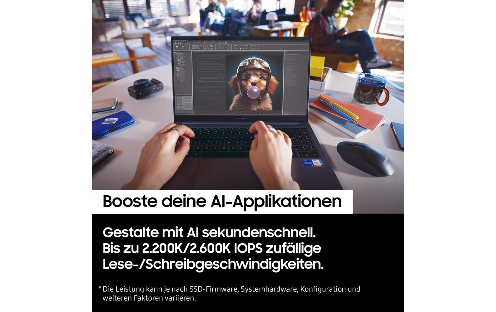 Samsung interne Gaming-SSD »9100 PRO SSD« 2,5 4 TB Anschluss PCI Express 5.0