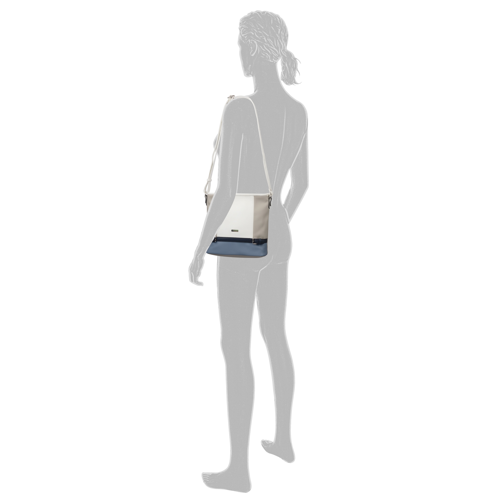 TOM TAILOR Hobo »Juna« in schlichter Optik