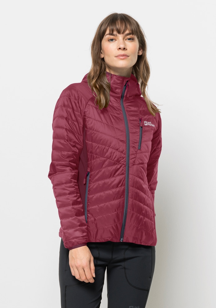 Steppjacke »ROUTEBURN PRO INS JKT W«, mit Kapuze