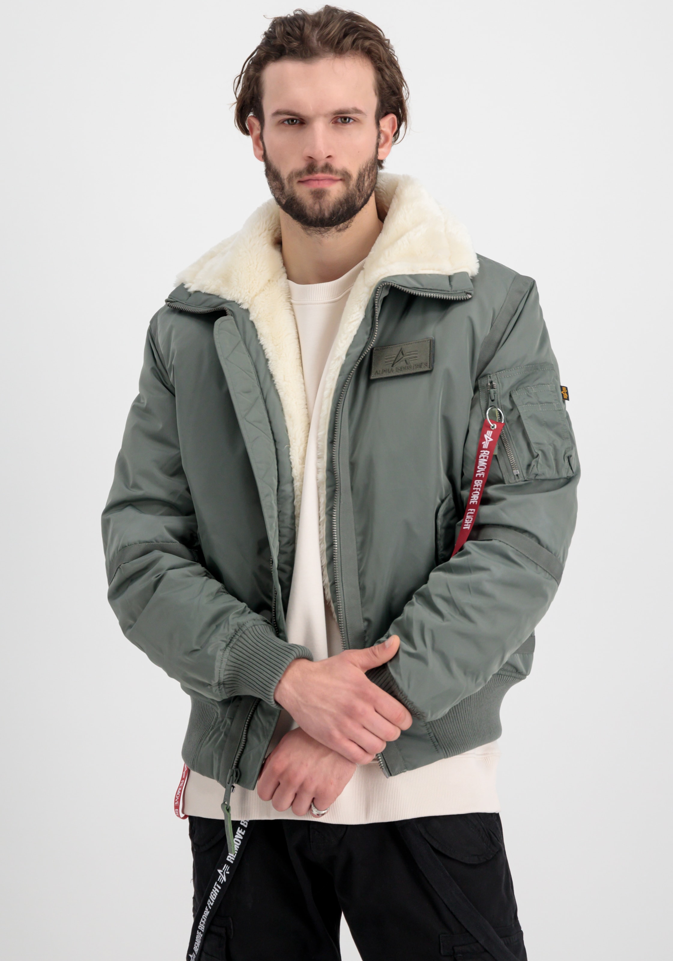 Alpha Industries Veste bomber »B15-3 TT« fibre synthétique, coupe régulière