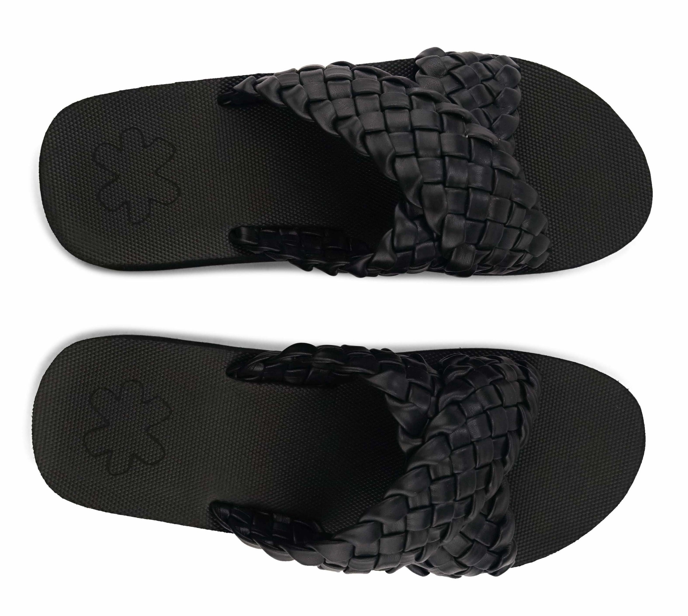 Flip Flop Pantolette »wedgy*cross«, Plateau, Sommerschuh, Schlappen mit geflochtener Bandage