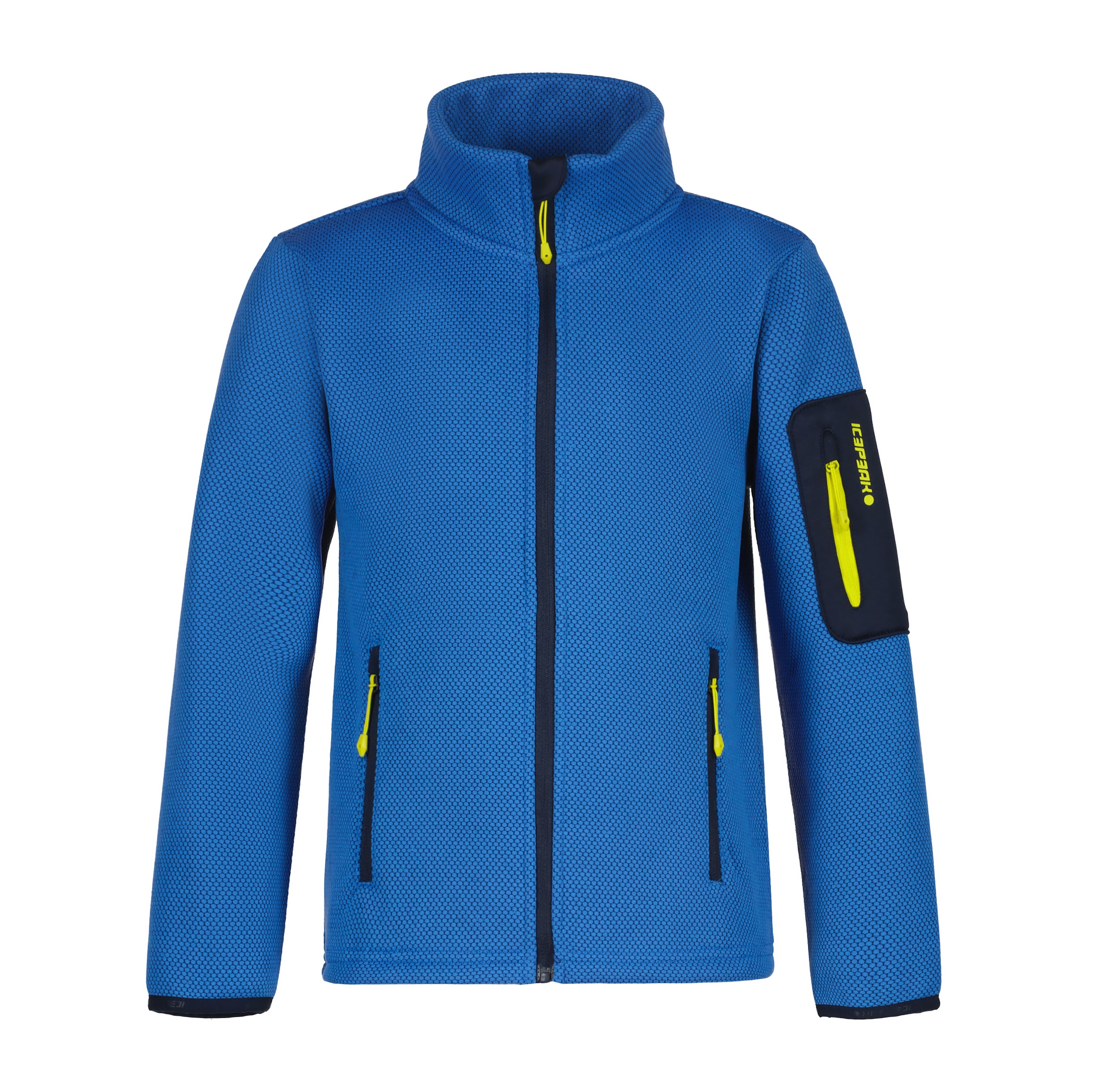 Icepeak Funktionsjacke »K FLEECEJACKE KEVELAER«, mit hohem Stehkragen