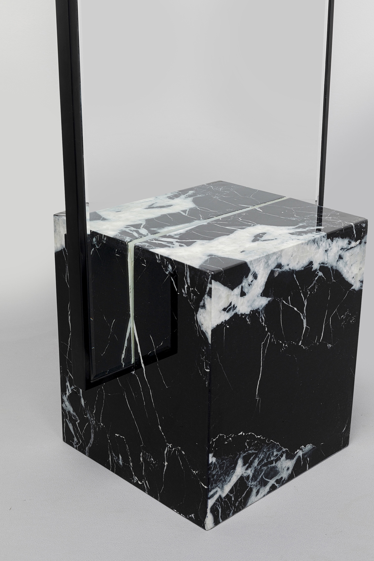 Kare Design Miroir mural »Standspiegel Hulda Schwarz 46x180cm«