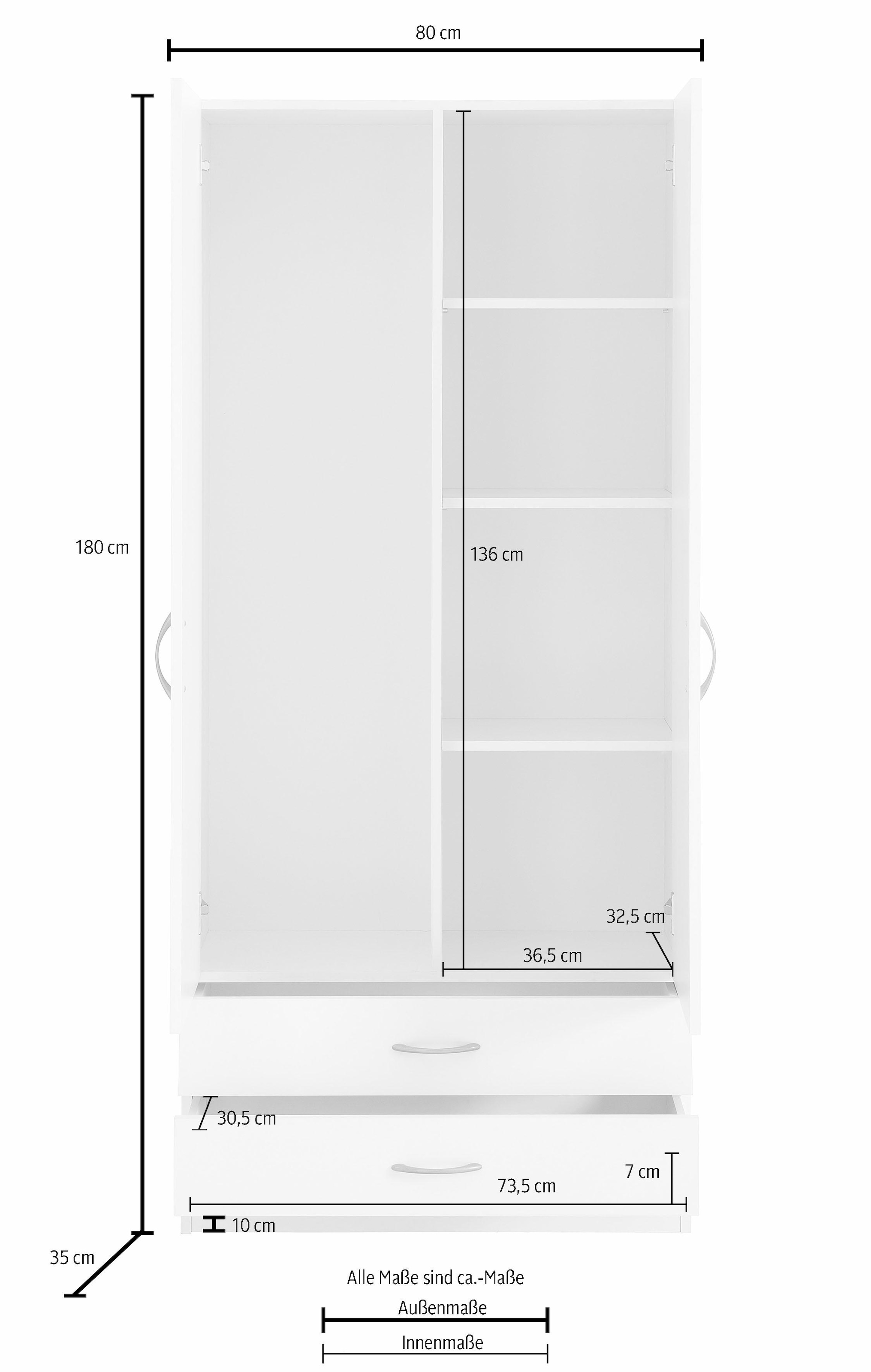 wiho Küchen Mehrzweckschrank »Kiel«, Typ 2