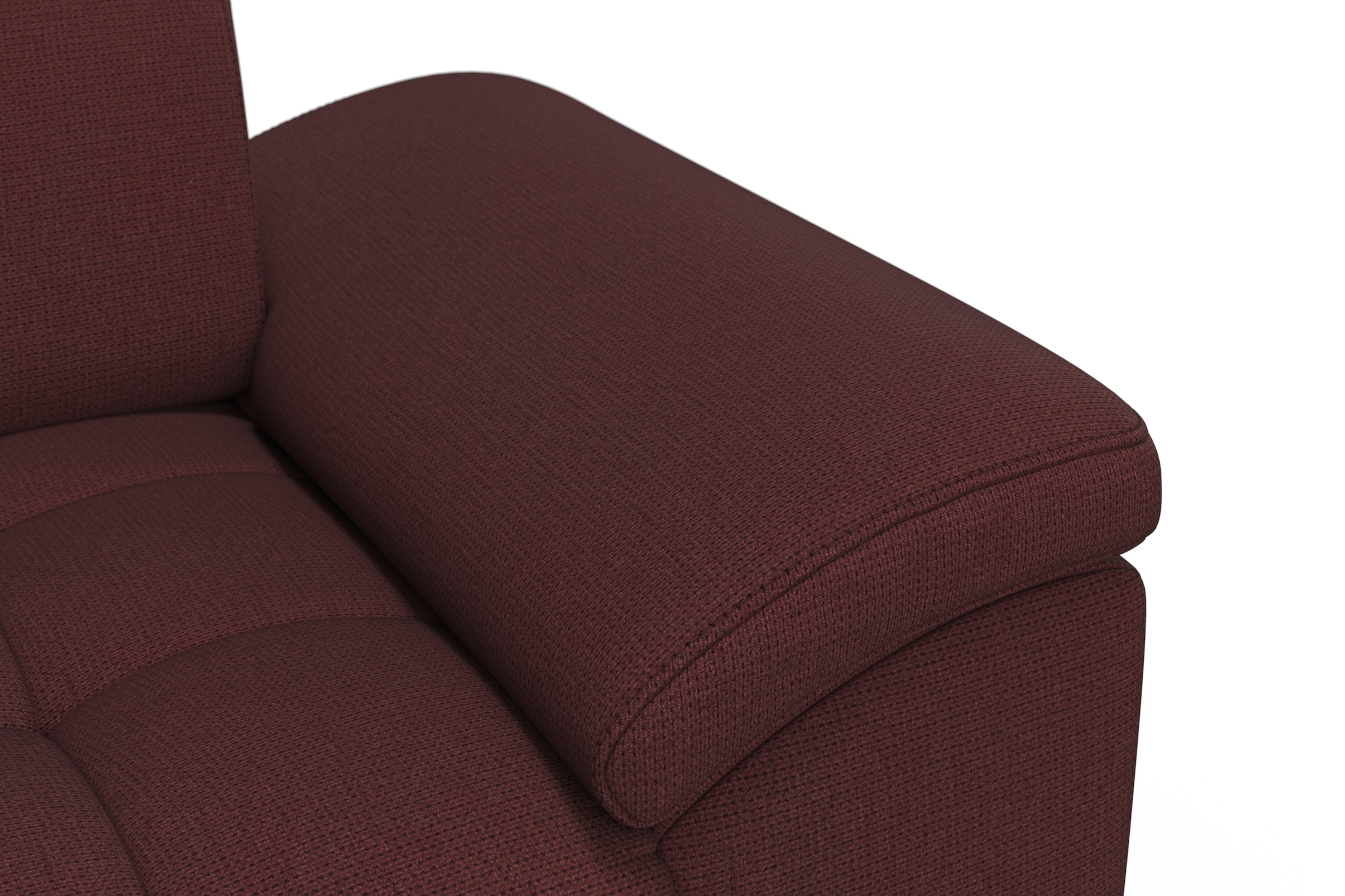 sit&more Ecksofa »Cool L-Form«, wahlweise mit Kopfteilverstellung und Vorziehsitz, motorisch