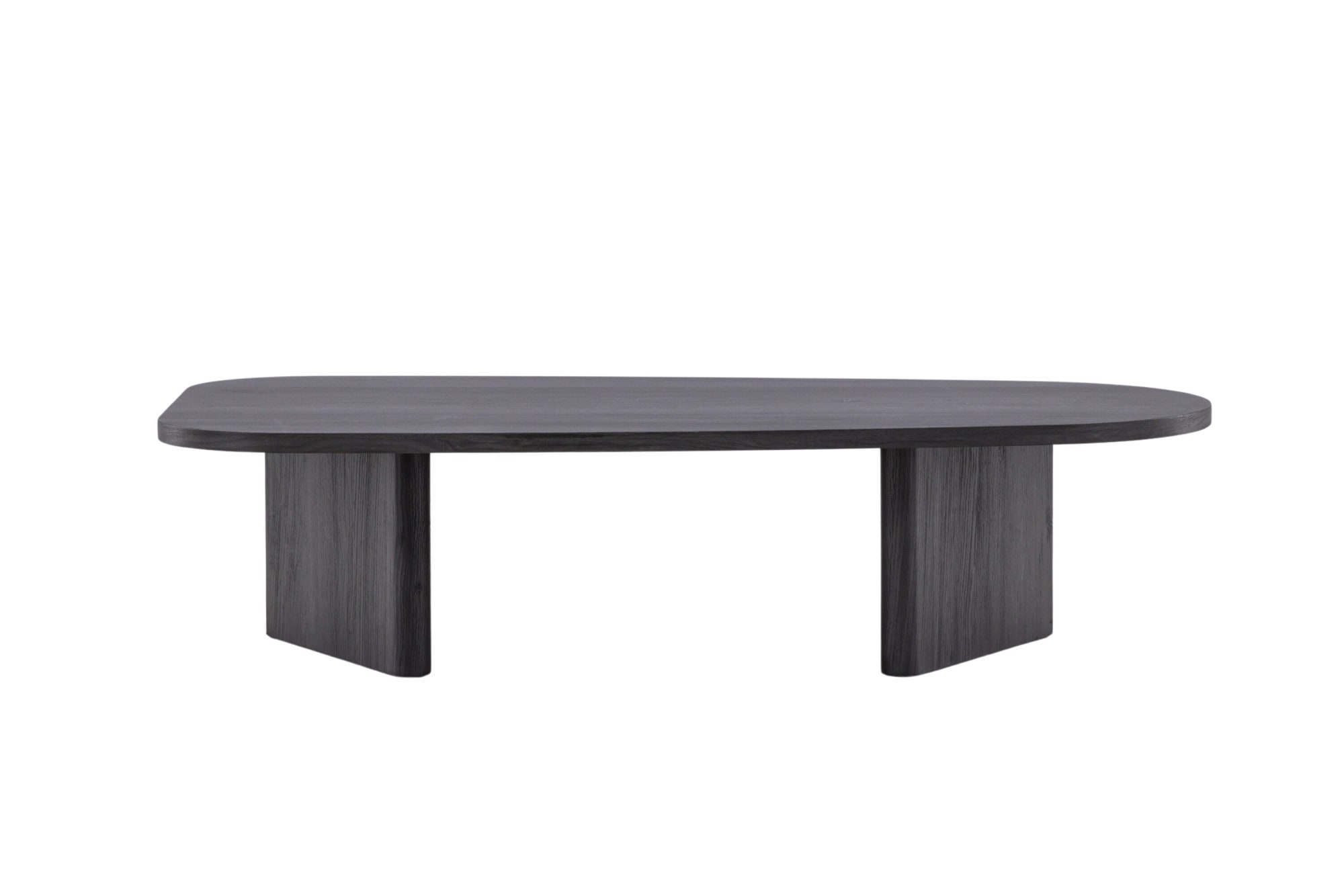 Venture Home Couchtisch Sofatisch, MDF, oval, flach, grosszügig, modern