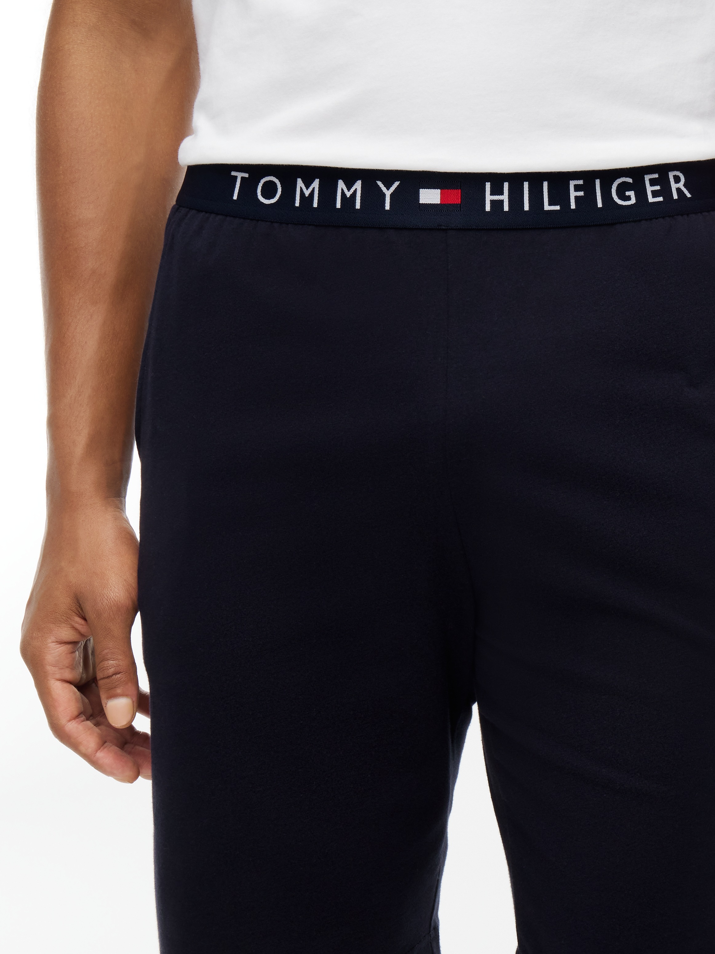 Tommy Hilfiger Underwear Short de nuit »JERSEY SHORT«  avec inscription logo Tommy Hilfiger à la taille