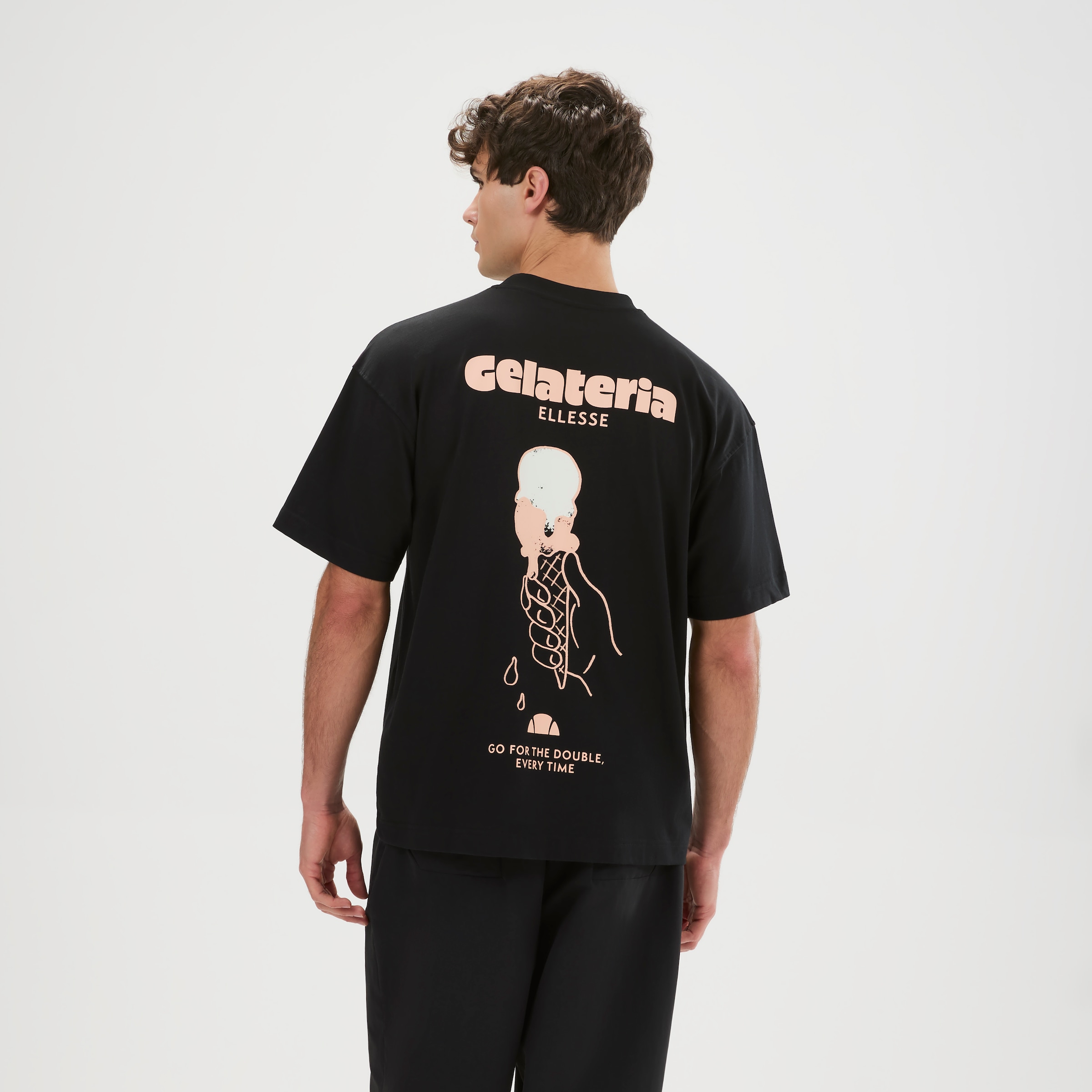 Ellesse T-shirt »GELATERIA TEE« en coton, disponible en plusieurs tailles